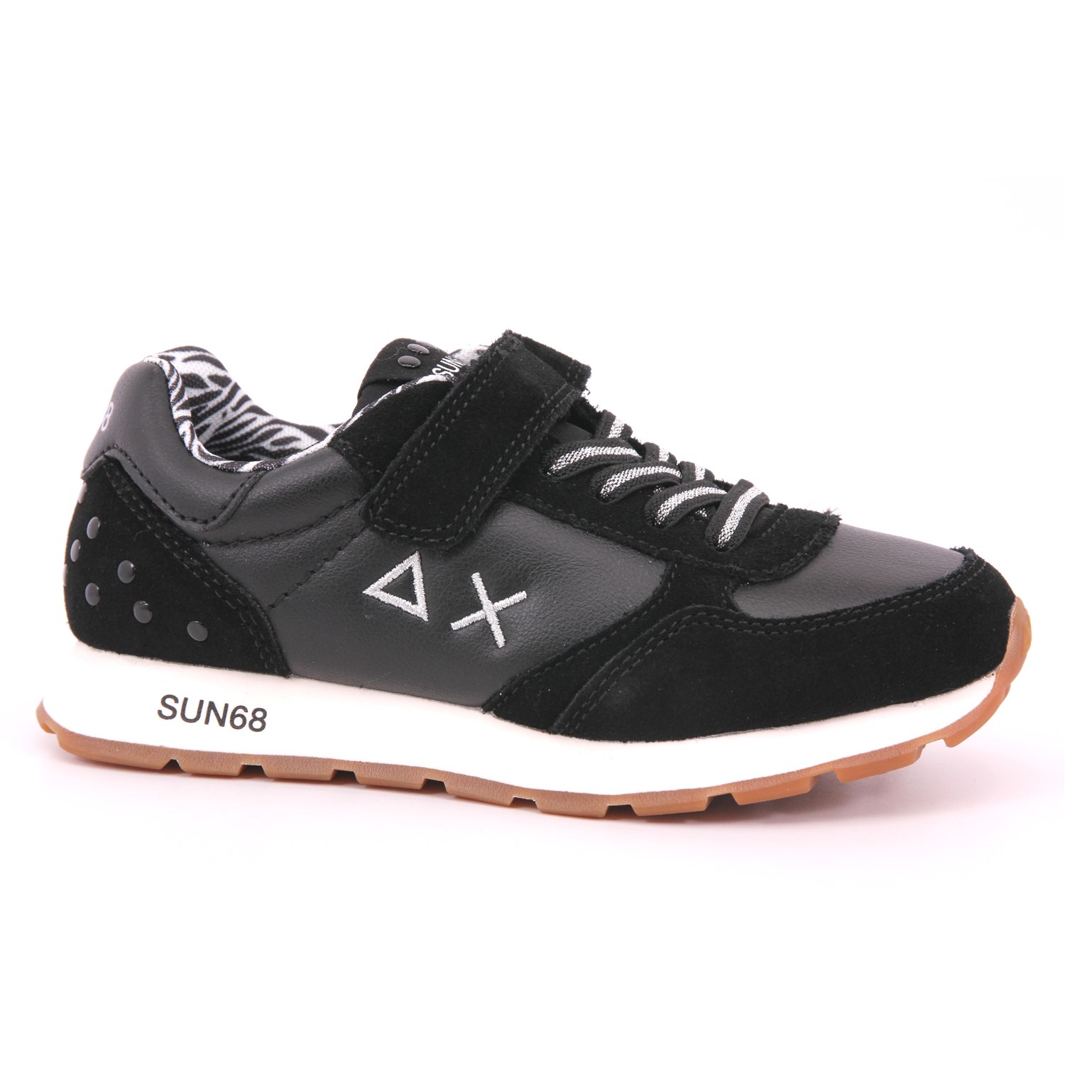 Scarpa Strappi + Elastico Sun68 Bambina Nero Scarpa Strappi + Elastico Sun68 Bambina Nero Scarpe 134 - Z43406K