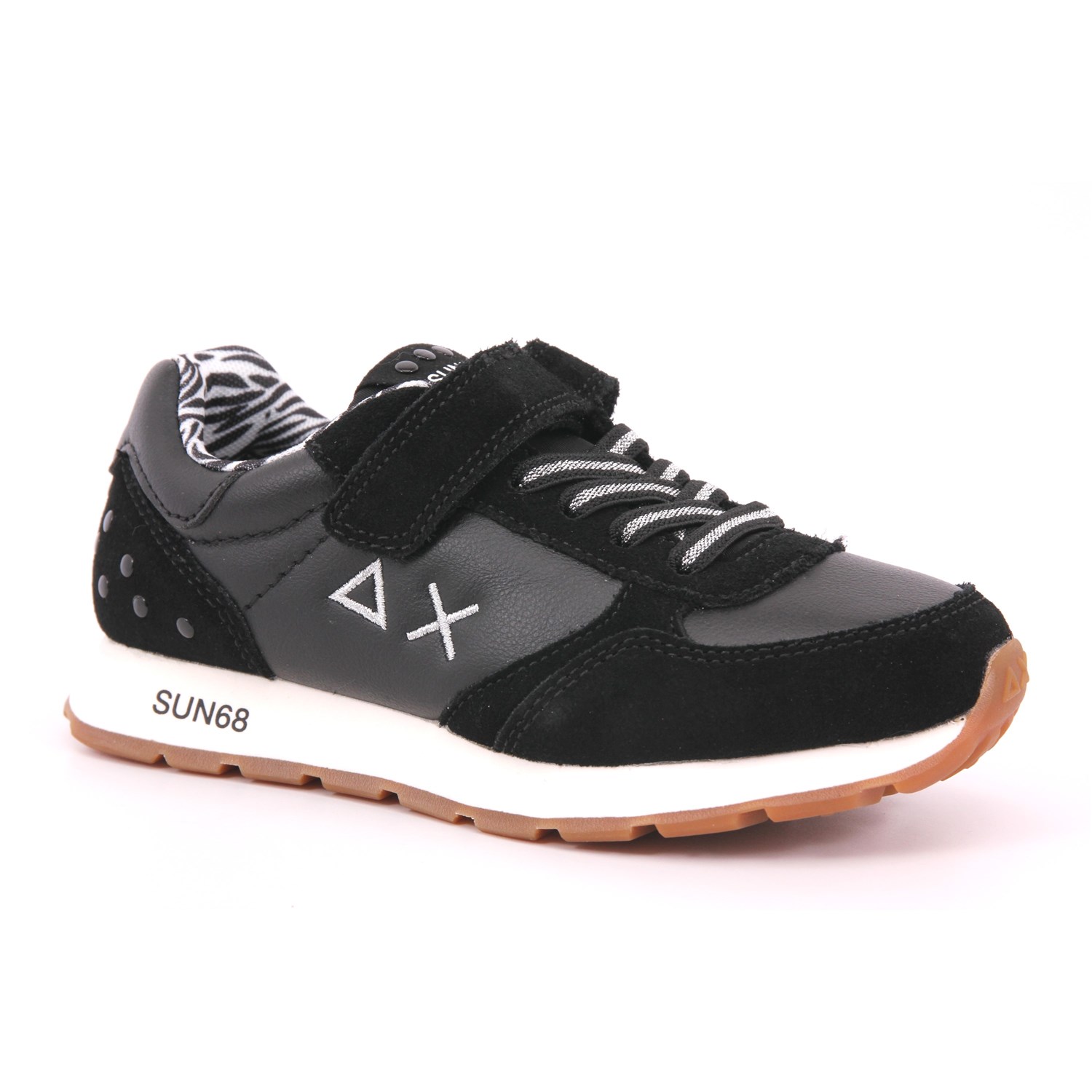 Scarpa Strappi + Elastico Sun68 Bambina Nero Scarpa Strappi + Elastico Sun68 Bambina Nero Scarpe 134 - Z43406K