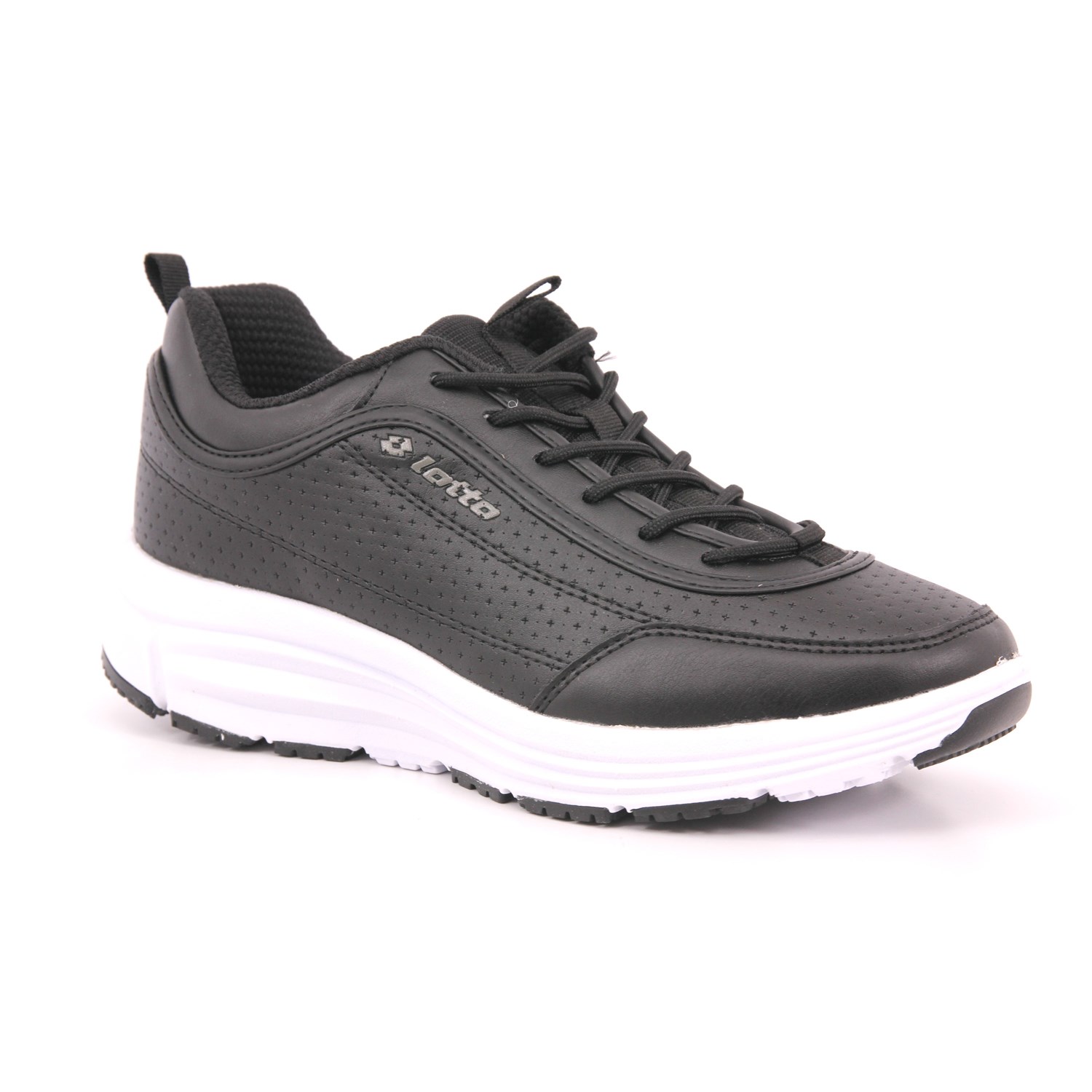 Scarpa Allacciata Lotto Donna Nero Scarpa Allacciata Lotto Donna Nero Scarpe 267 - 217425
