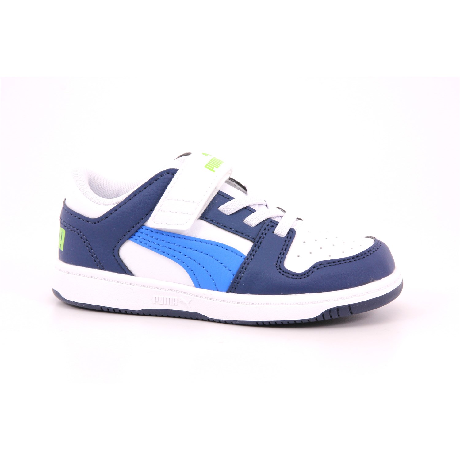 Scarpa Strappi + Elastico Puma Bambino Bianco Scarpa Strappi + Elastico Puma Bambino Bianco Scarpe 1207 - 37049321
