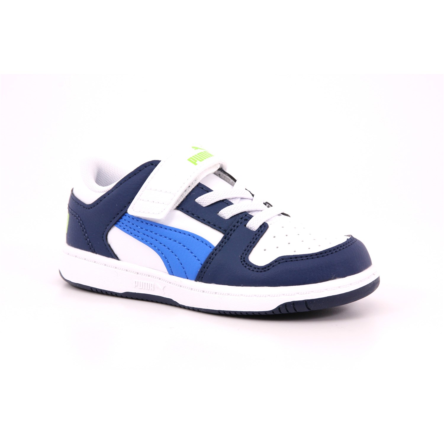 Scarpa Strappi + Elastico Puma Bambino Bianco Scarpa Strappi + Elastico Puma Bambino Bianco Scarpe 1207 - 37049321