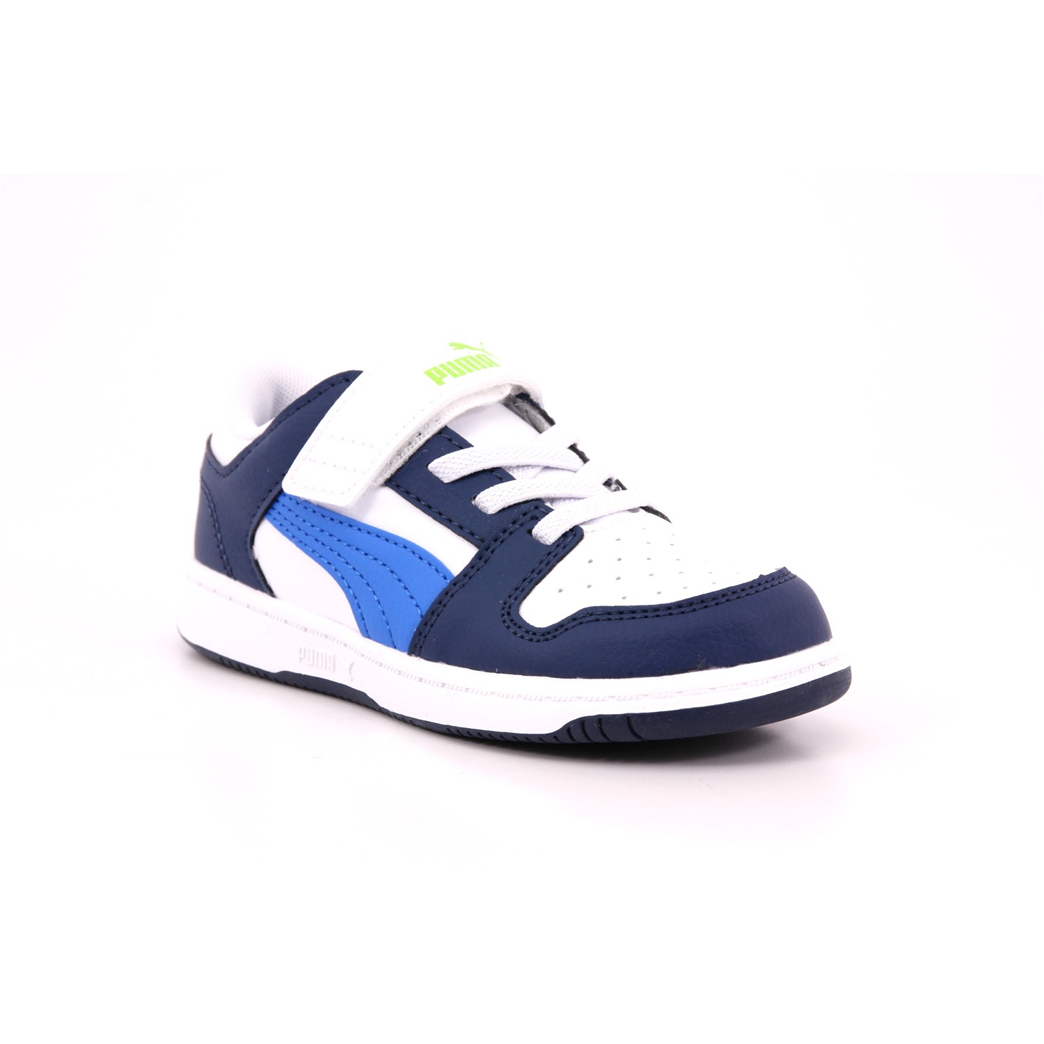 Scarpa Strappi + Elastico Puma Bambino Bianco Scarpa Strappi + Elastico Puma Bambino Bianco Scarpe 1207 - 37049321