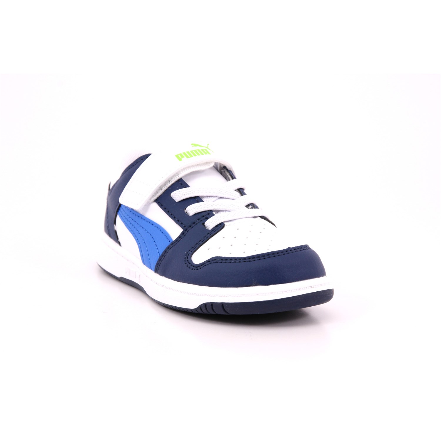 Scarpa Strappi + Elastico Puma Bambino Bianco Scarpa Strappi + Elastico Puma Bambino Bianco Scarpe 1207 - 37049321