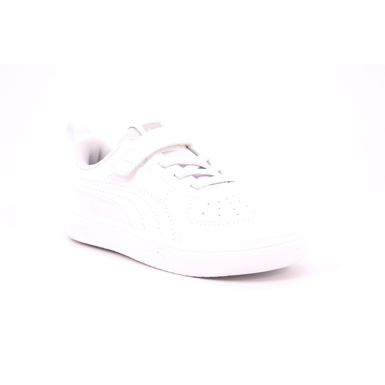 Scarpa Strappi + Elastico Puma Bambino Bianco Scarpa Strappi + Elastico Puma Bambino Bianco Scarpe 1208 - 38431401