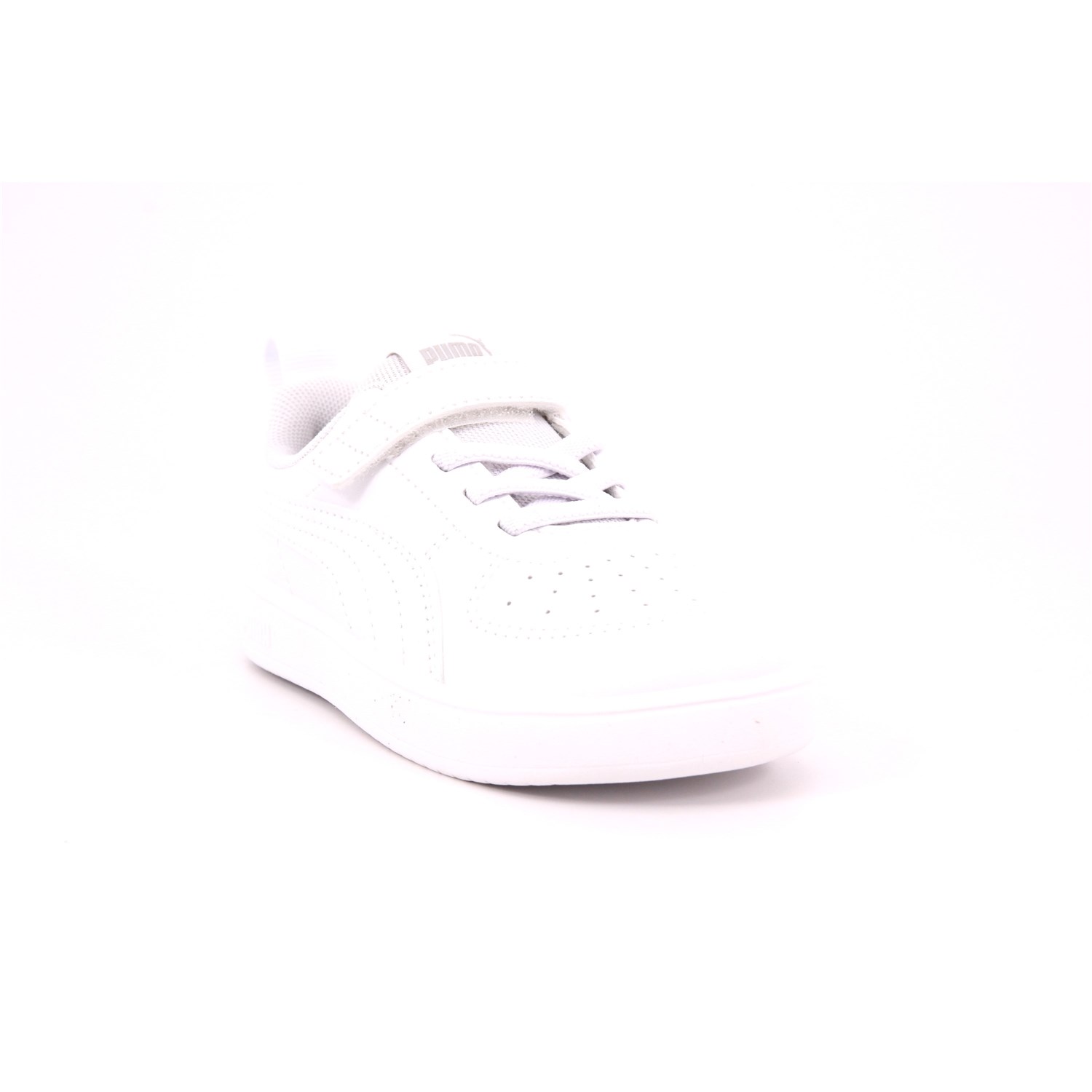 Scarpa Strappi + Elastico Puma Bambino Bianco Scarpa Strappi + Elastico Puma Bambino Bianco Scarpe 1208 - 38431401