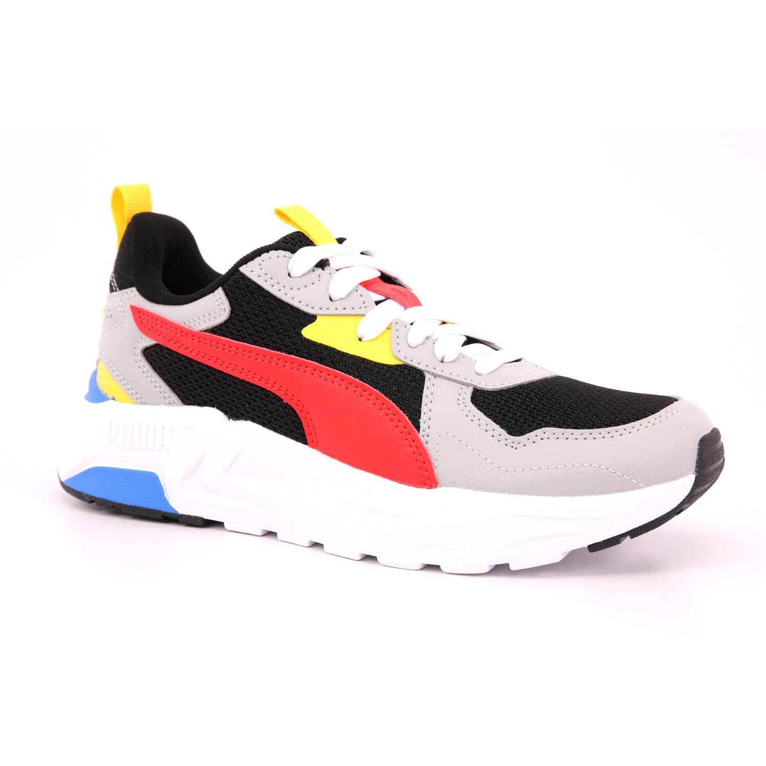 Scarpa Strappi + Elastico Puma Bambino Nero Scarpa Strappi + Elastico Puma Bambino Nero Scarpe 1220 - 39144307