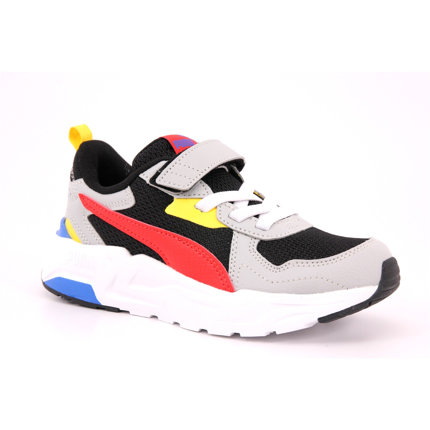Scarpa Strappi + Elastico Puma Bambino Nero Scarpa Strappi + Elastico Puma Bambino Nero Scarpe 1221 - 39148007