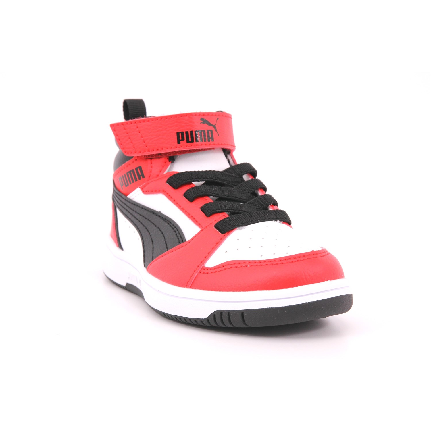 Scarpa Strappi + Elastico Puma Bambino Bianco Scarpa Strappi + Elastico Puma Bambino Bianco Scarpe 1226 - 39383203