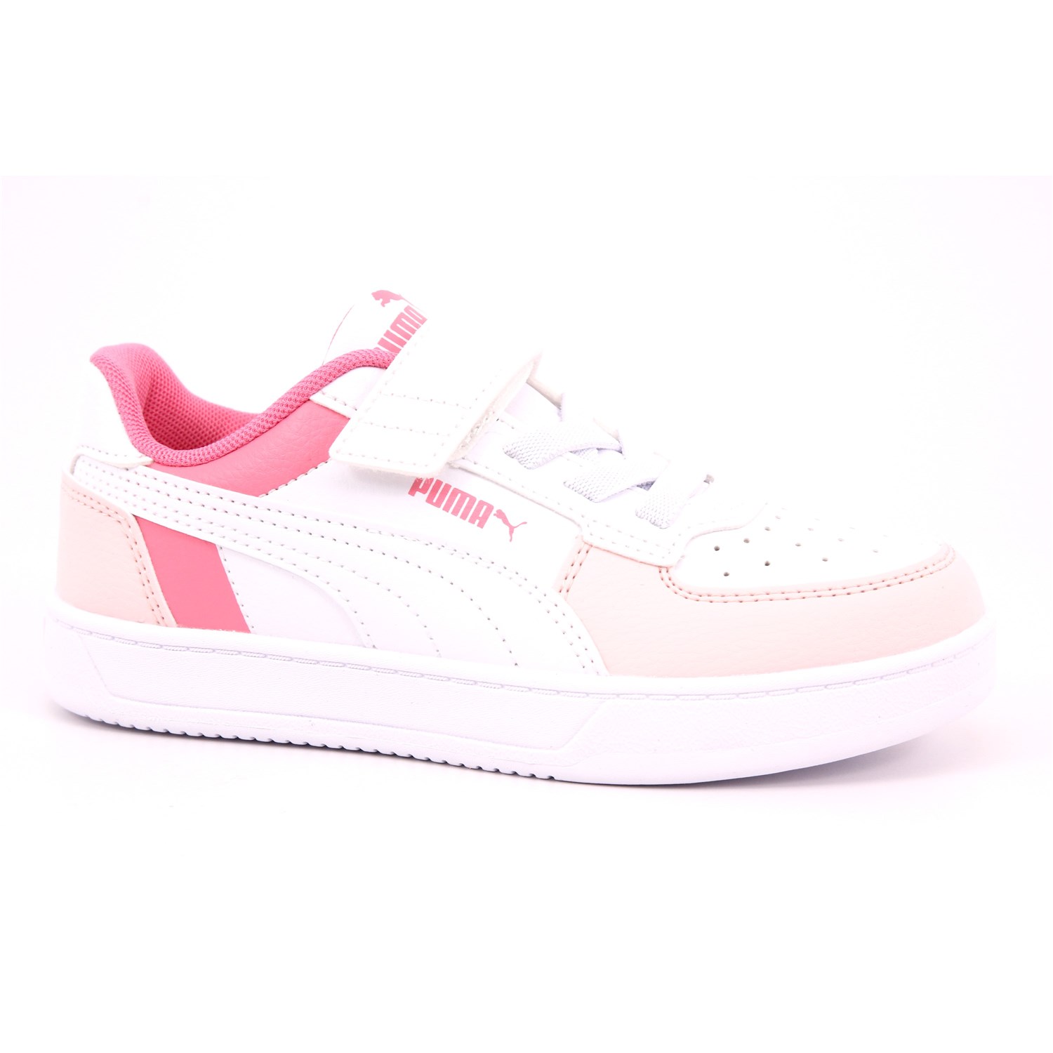 Scarpa Strappi + Elastico Puma Bambina Bianco Scarpa Strappi + Elastico Puma Bambina Bianco Scarpe 1233 - 39446201