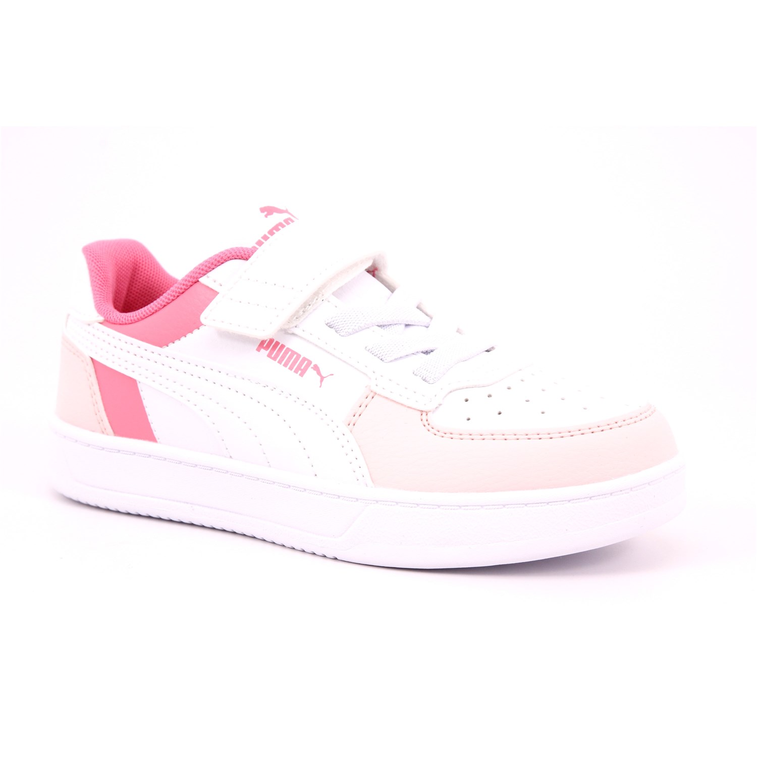 Scarpa Strappi + Elastico Puma Bambina Bianco Scarpa Strappi + Elastico Puma Bambina Bianco Scarpe 1233 - 39446201