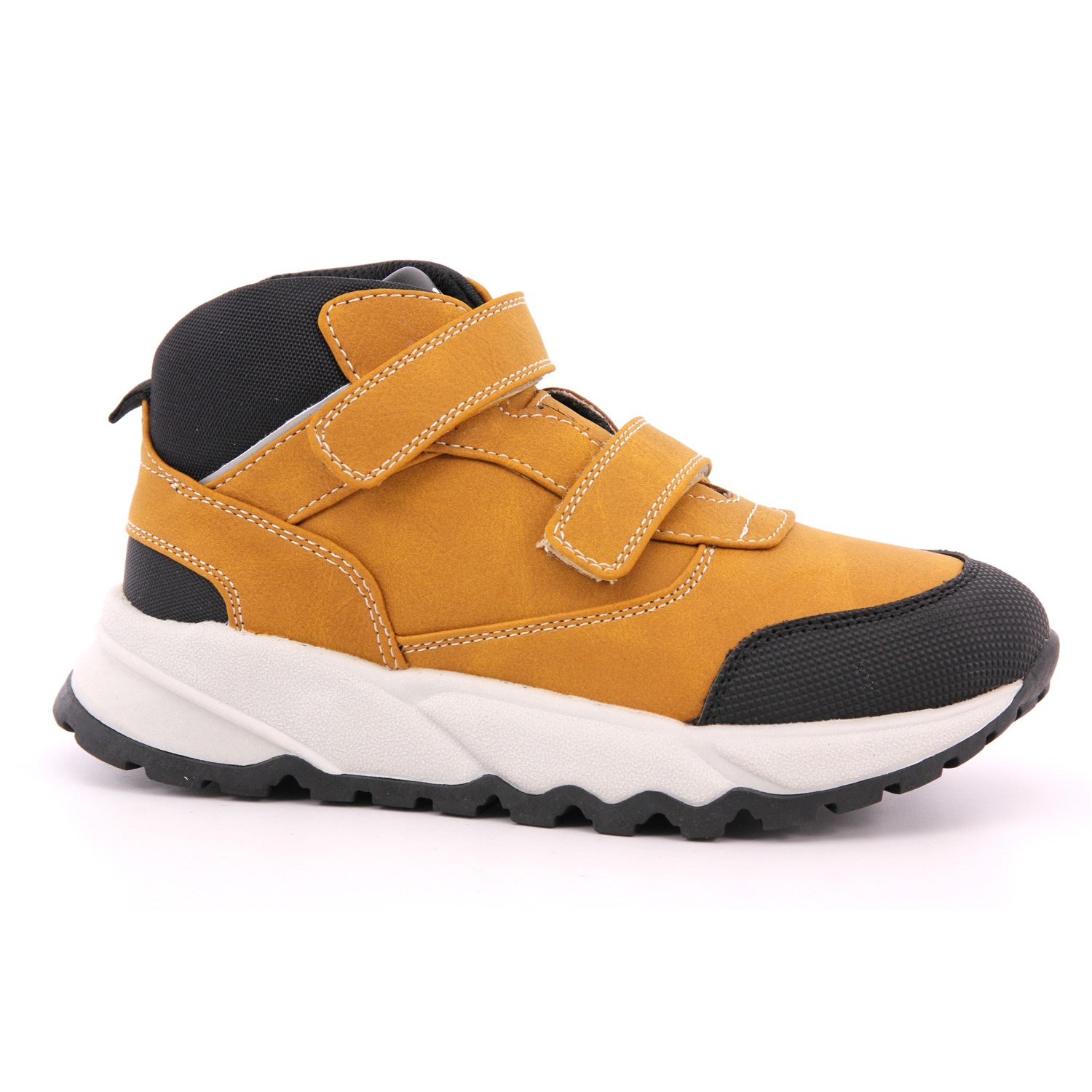 Scarpa Strappi Asso Bambino Giallo Ocra Scarpa Strappi Asso Bambino Giallo Ocra Scarpe 568 - AG15800C