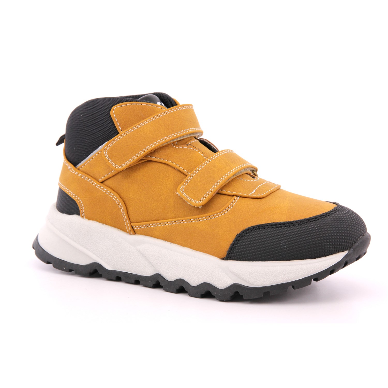 Scarpa Strappi Asso Bambino Giallo Ocra Scarpa Strappi Asso Bambino Giallo Ocra Scarpe 568 - AG15800C