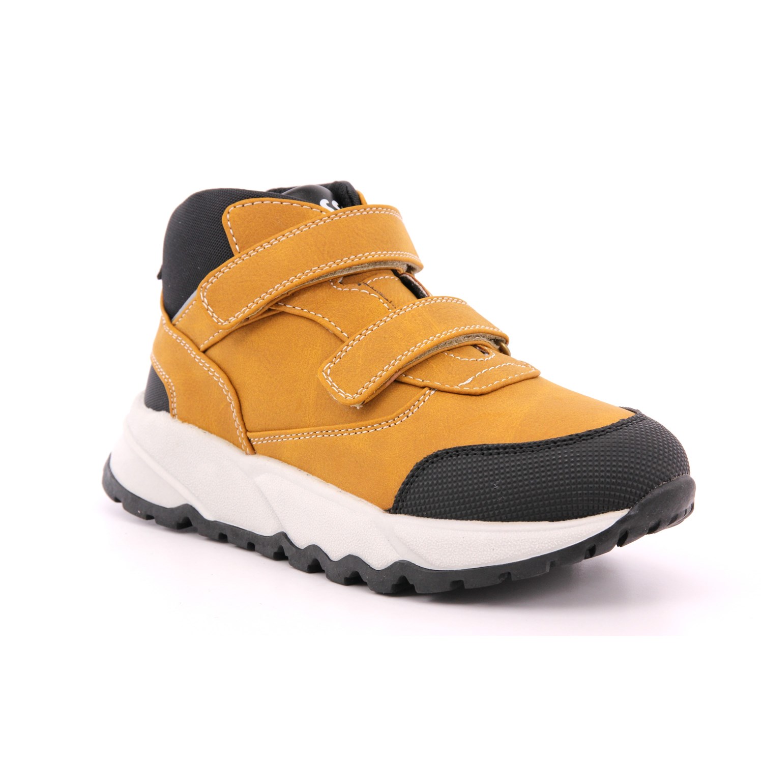 Scarpa Strappi Asso Bambino Giallo Ocra Scarpa Strappi Asso Bambino Giallo Ocra Scarpe 568 - AG15800C