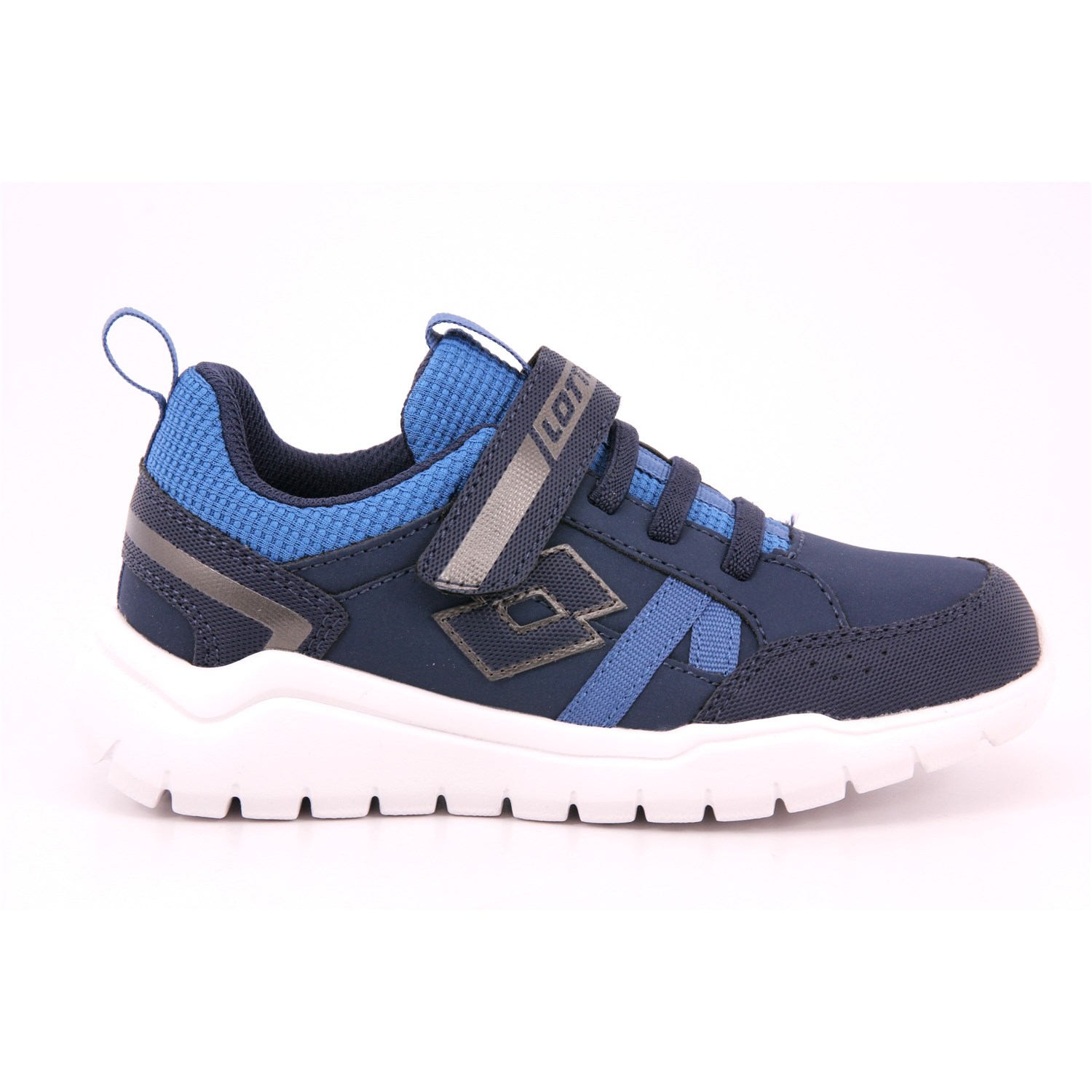 Scarpa Strappi + Elastico Lotto Bambino Blu Scarpa Strappi + Elastico Lotto Bambino Blu Scarpe 279 - 220098