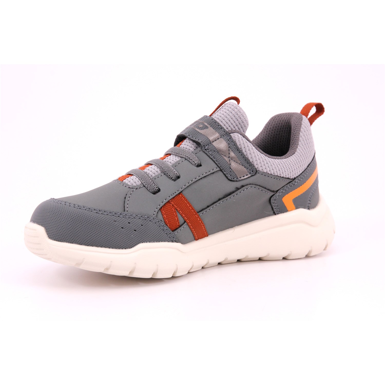 Scarpa Strappi + Elastico Lotto Bambino Grigio Scarpa Strappi + Elastico Lotto Bambino Grigio Scarpe 280 - 220098
