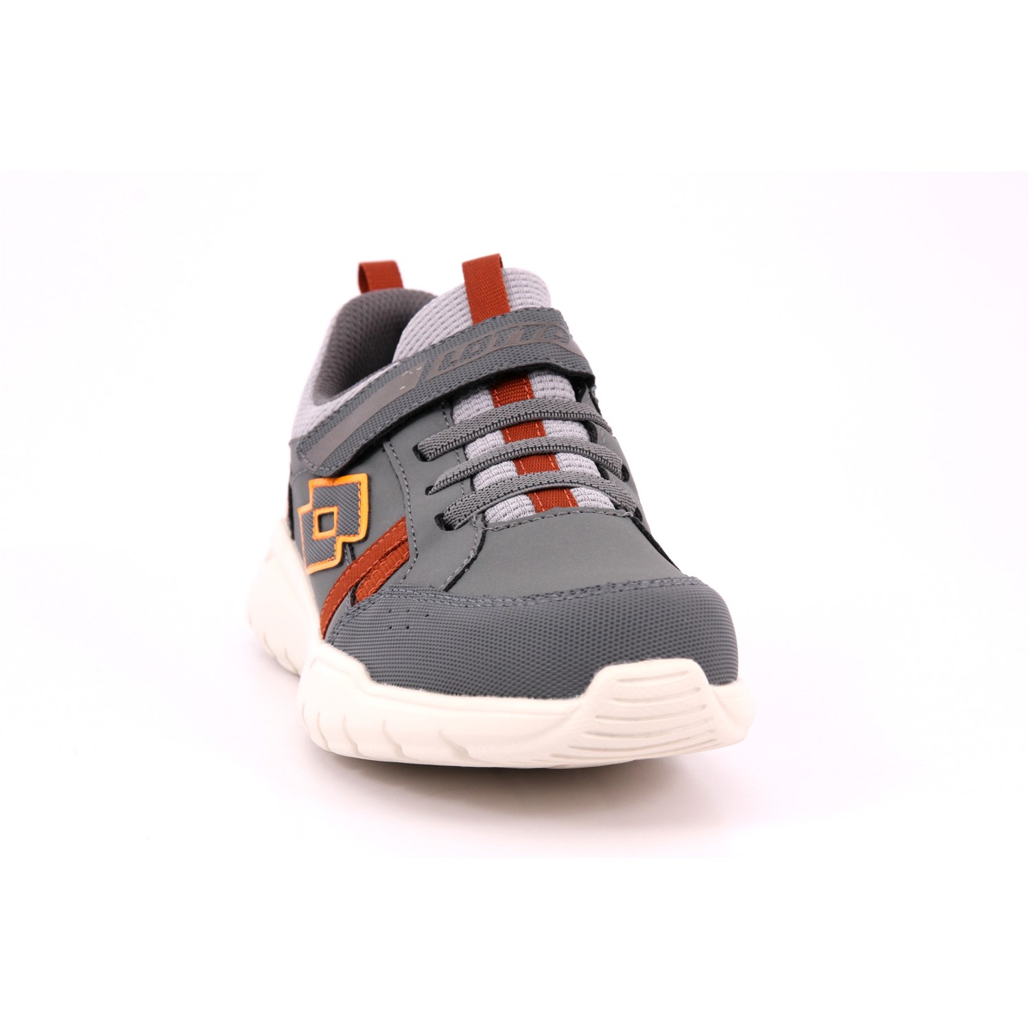 Scarpa Strappi + Elastico Lotto Bambino Grigio Scarpa Strappi + Elastico Lotto Bambino Grigio Scarpe 280 - 220098
