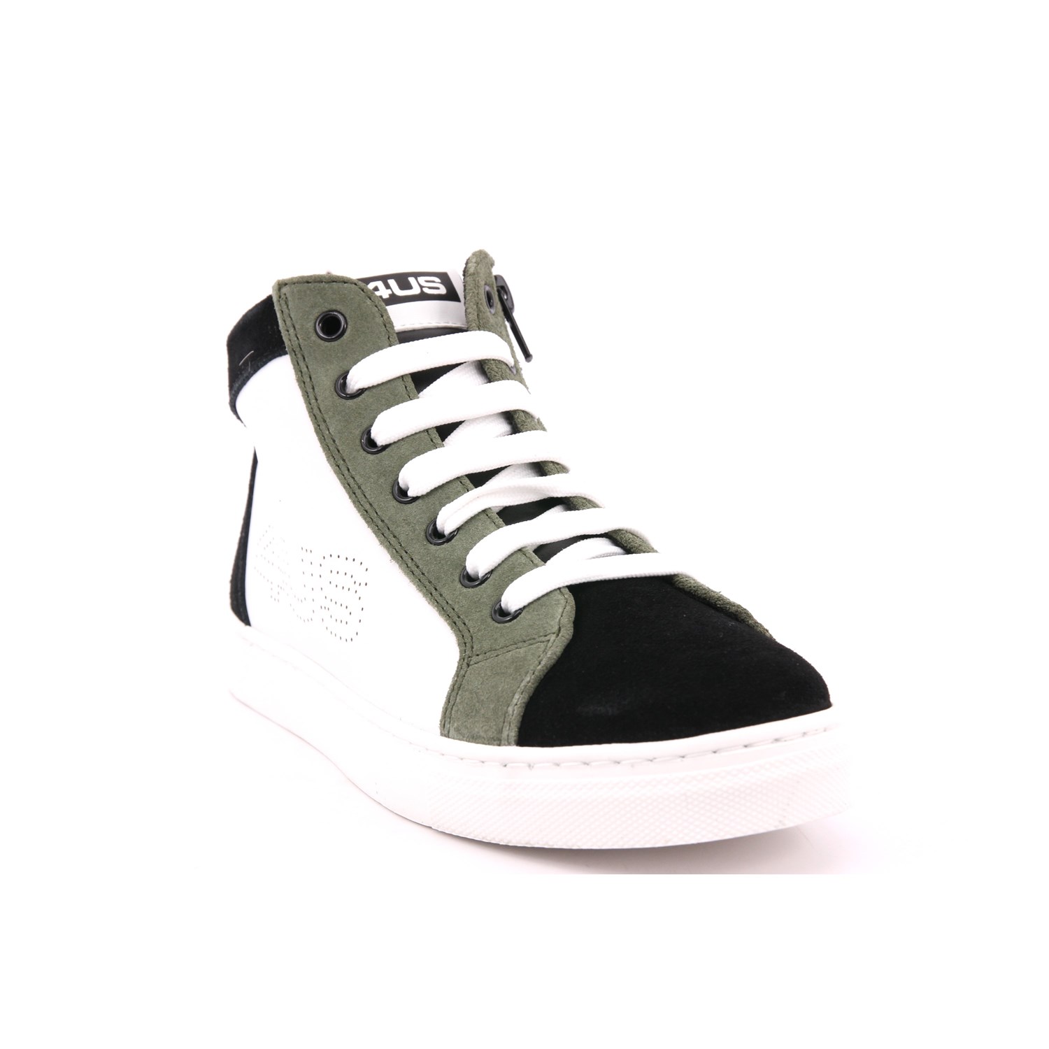 Scarpa Allacciata Paciotti 4us Bambino Bianco/nero Scarpa Allacciata Paciotti 4us Bambino Bianco/nero Scarpe 34 - 42560B