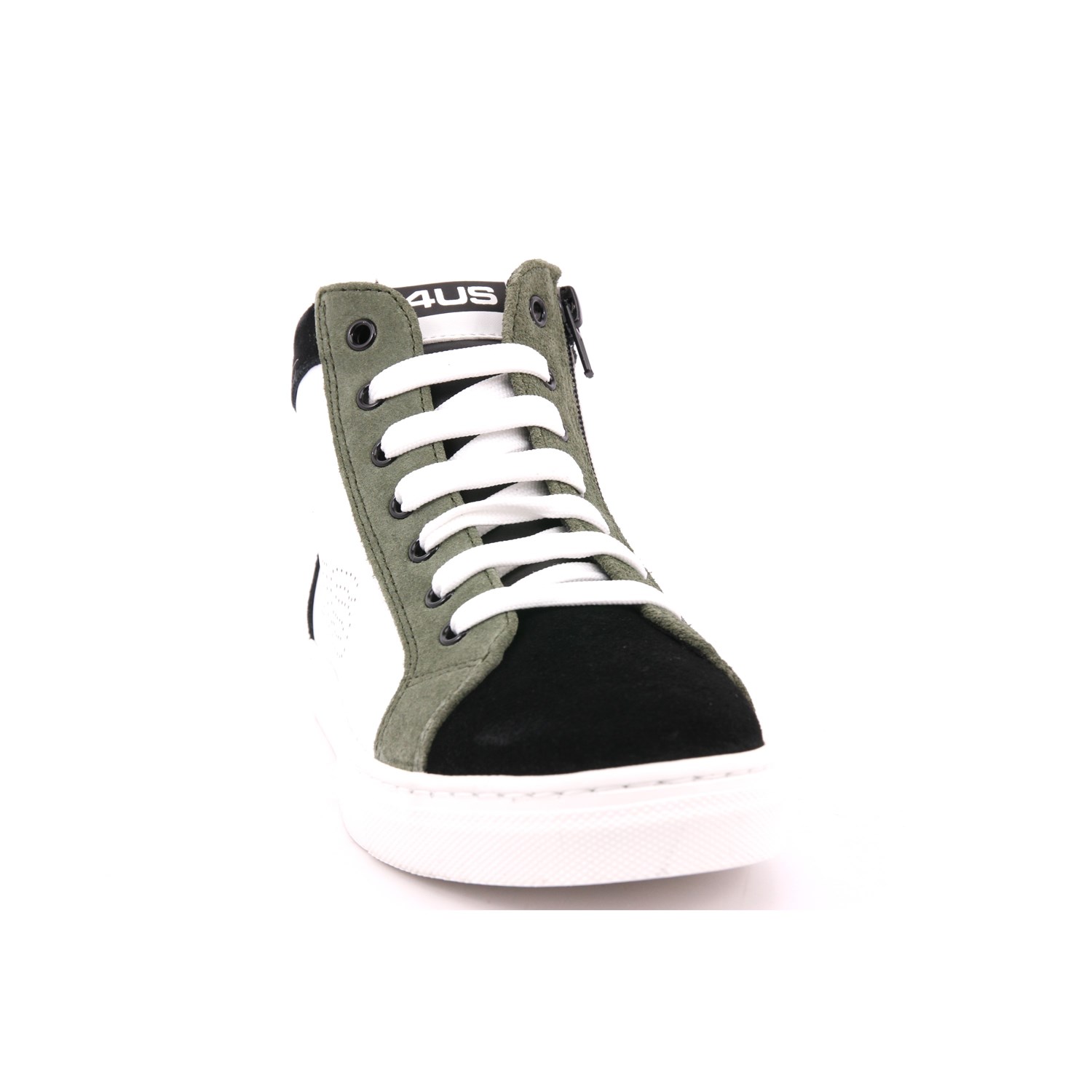 Scarpa Allacciata Paciotti 4us Bambino Bianco/nero Scarpa Allacciata Paciotti 4us Bambino Bianco/nero Scarpe 34 - 42560B