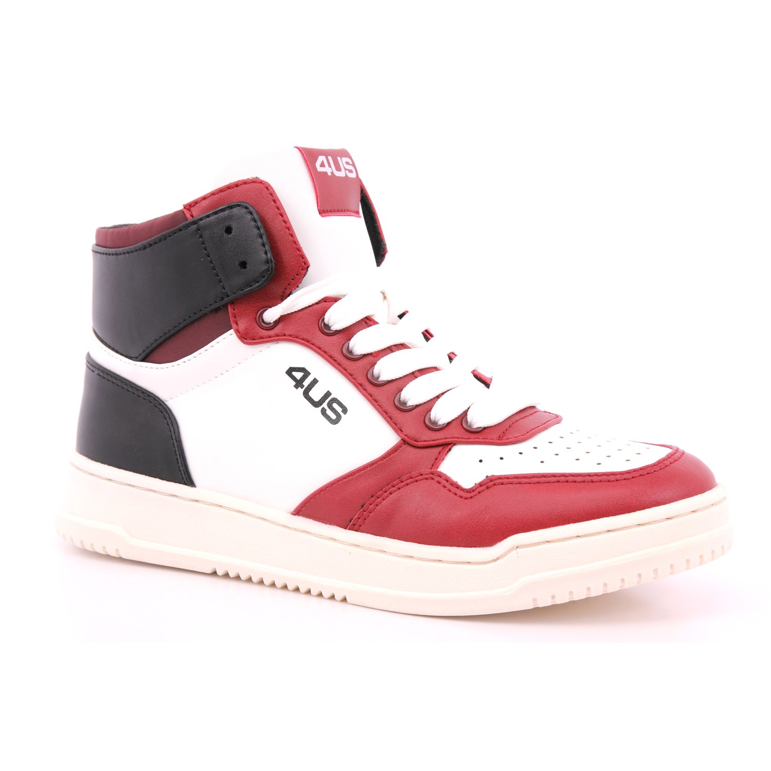 Scarpa Allacciata Paciotti 4us Bambino Bianco/rosso Scarpa Allacciata Paciotti 4us Bambino Bianco/rosso Scarpe 35 - 42520B
