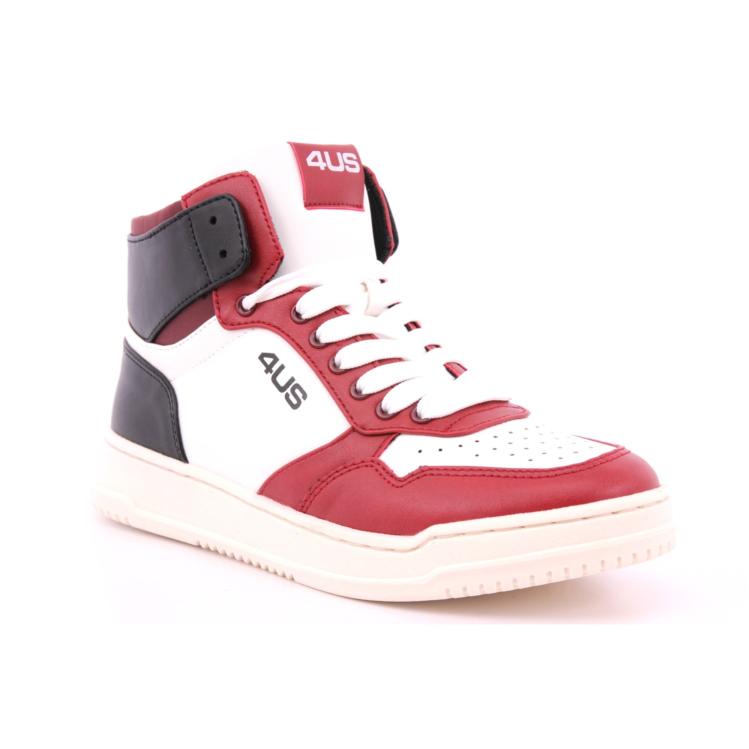 Scarpa Allacciata Paciotti 4us Bambino Bianco/rosso Scarpa Allacciata Paciotti 4us Bambino Bianco/rosso Scarpe 35 - 42520B
