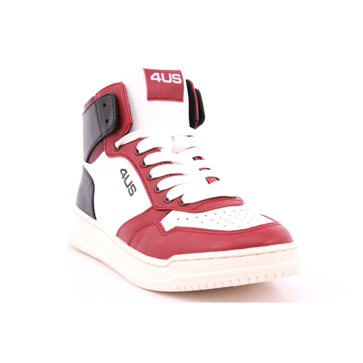 Scarpa Allacciata Paciotti 4us Bambino Bianco/rosso Scarpa Allacciata Paciotti 4us Bambino Bianco/rosso Scarpe 35 - 42520B