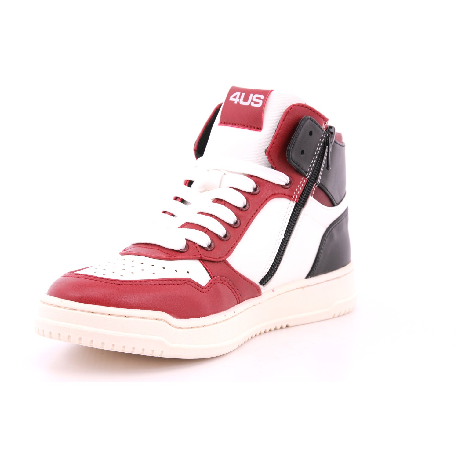 Scarpa Allacciata Paciotti 4us Bambino Bianco/rosso Scarpa Allacciata Paciotti 4us Bambino Bianco/rosso Scarpe 35 - 42520B