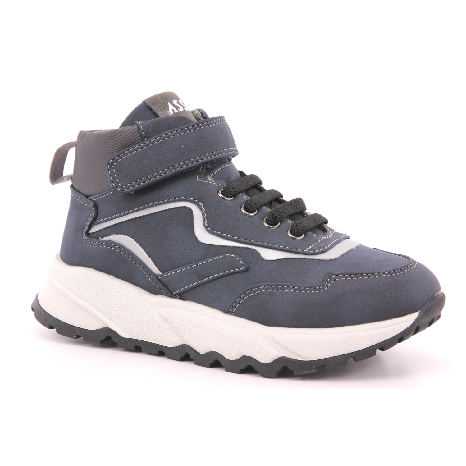 Scarpa Allacciata Asso Bambino Blu Scarpa Allacciata Asso Bambino Blu Scarpe 576 - AG15801A