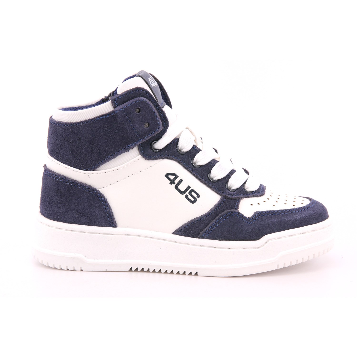 Scarpa Allacciata Paciotti 4us Bambino Bianco / Blu Scarpa Allacciata Paciotti 4us Bambino Bianco / Blu Scarpe 42 - 4252A