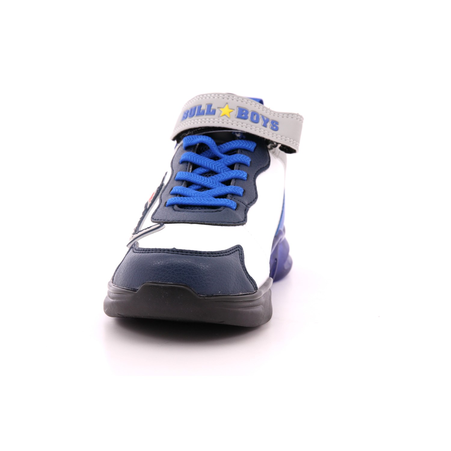 Scarpa Strappi + Elastico Bull Boys Bambino Bianco/azzurro Scarpa Strappi + Elastico Bull Boys Bambino Bianco/azzurro Scarpe 34 - DNAL3390