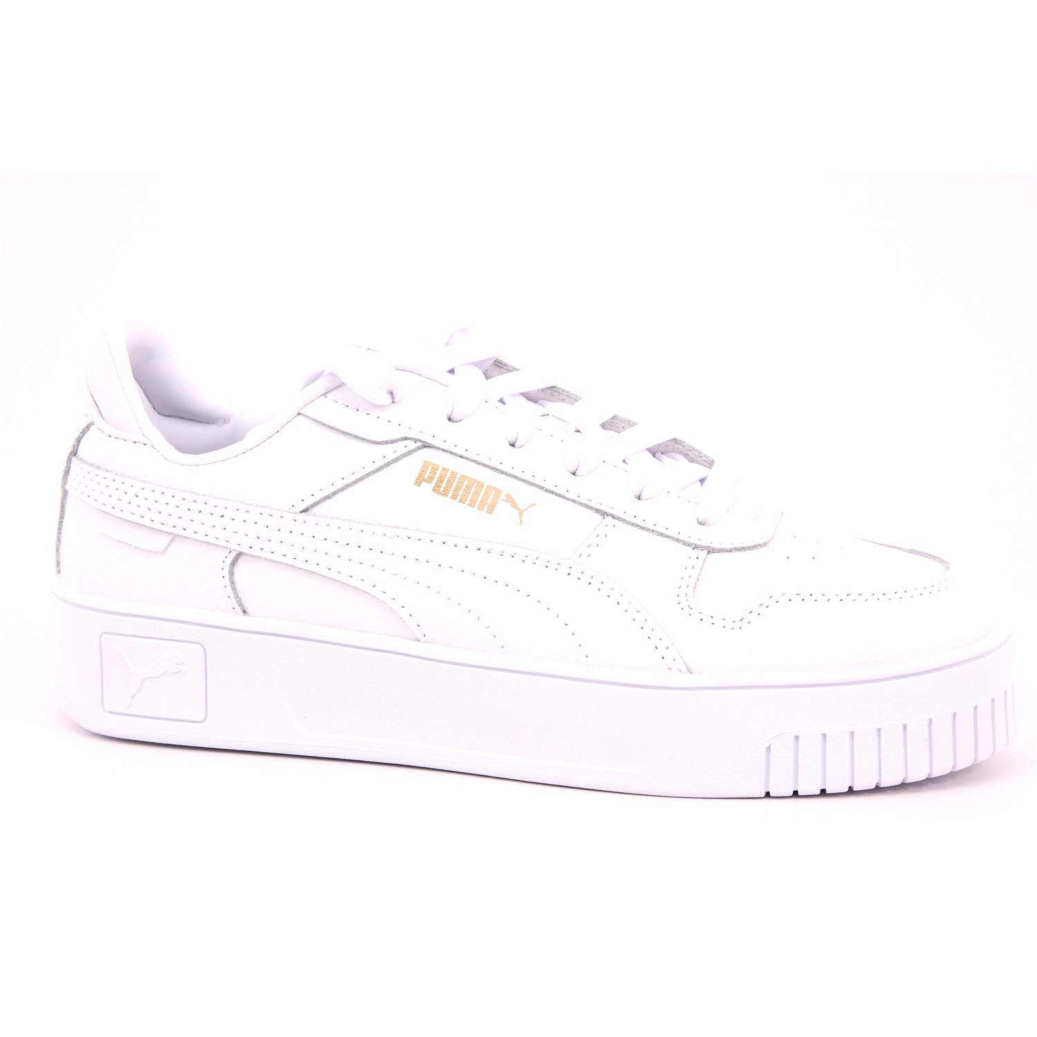 Scarpa Allacciata Puma Bambina Bianco Scarpa Allacciata Puma Bambina Bianco Scarpe 1278 - 39384601
