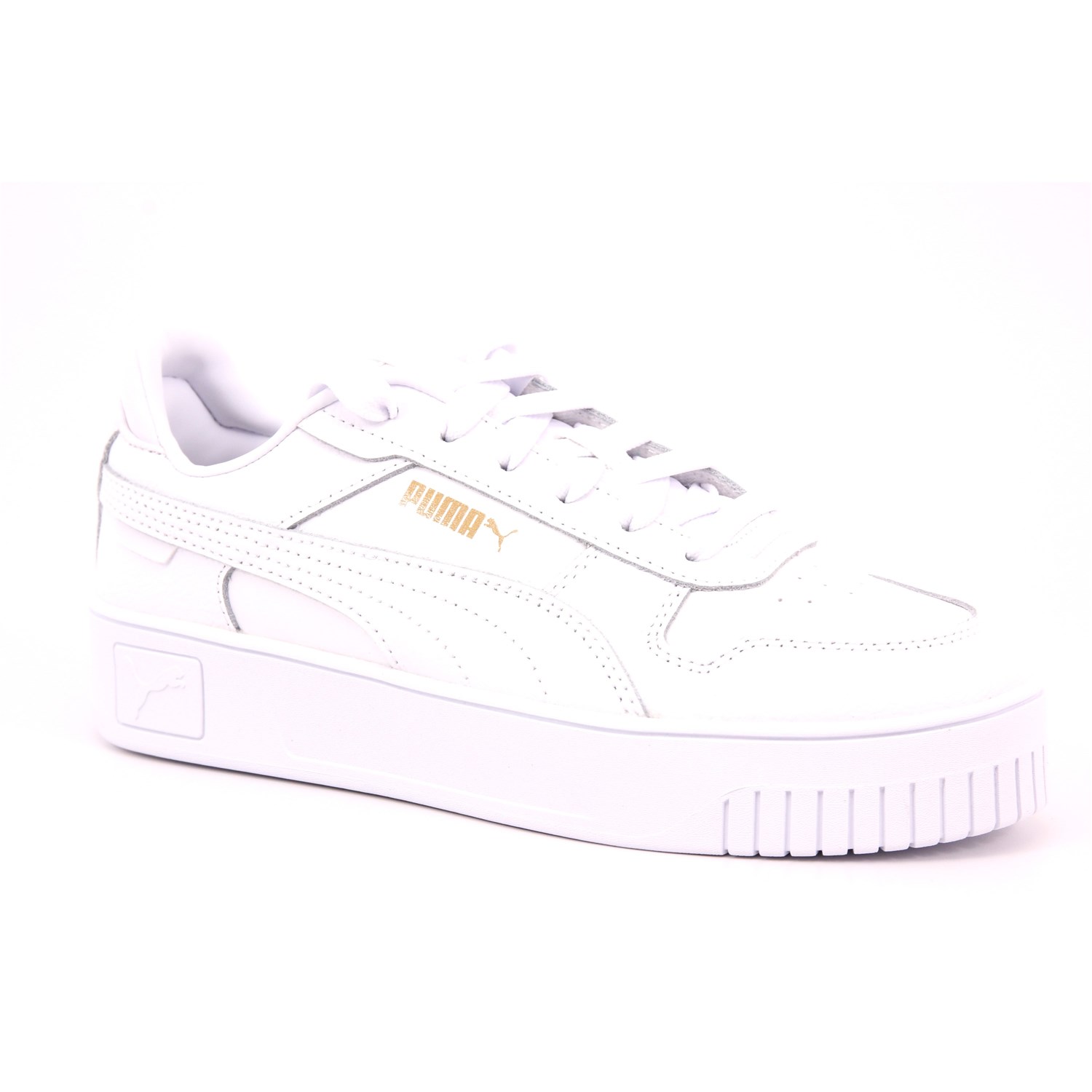 Scarpa Allacciata Puma Bambina Bianco Scarpa Allacciata Puma Bambina Bianco Scarpe 1278 - 39384601