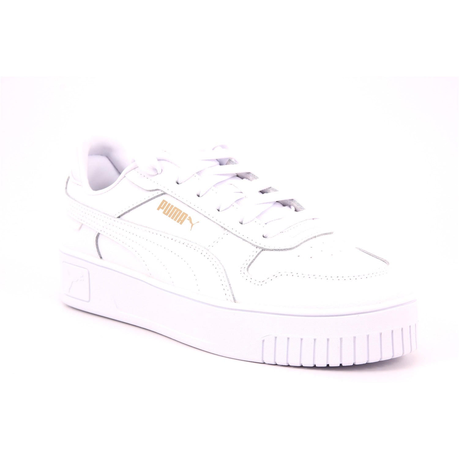 Scarpa Allacciata Puma Bambina Bianco Scarpa Allacciata Puma Bambina Bianco Scarpe 1278 - 39384601