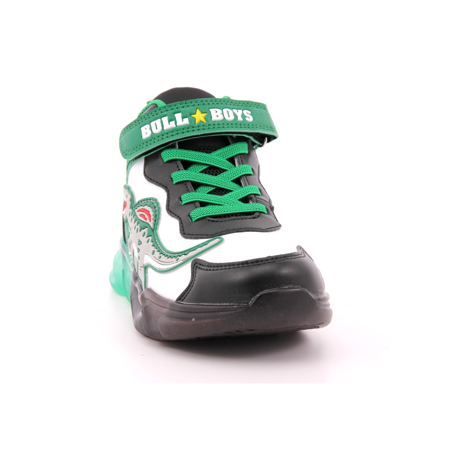 Scarpa Strappi + Elastico Bull Boys Bambino Bianco Scarpa Strappi + Elastico Bull Boys Bambino Bianco Scarpe 35 - DNAL3390