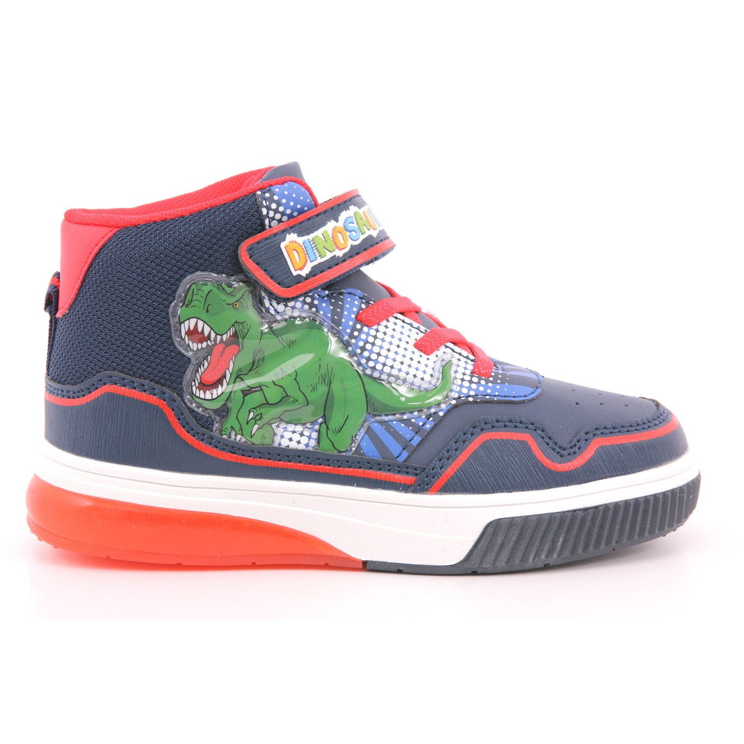 Scarpa Strappi + Elastico Dinosauro Bambino Blu Scarpa Strappi + Elastico Dinosauro Bambino Blu Scarpe 8 - S8020021S