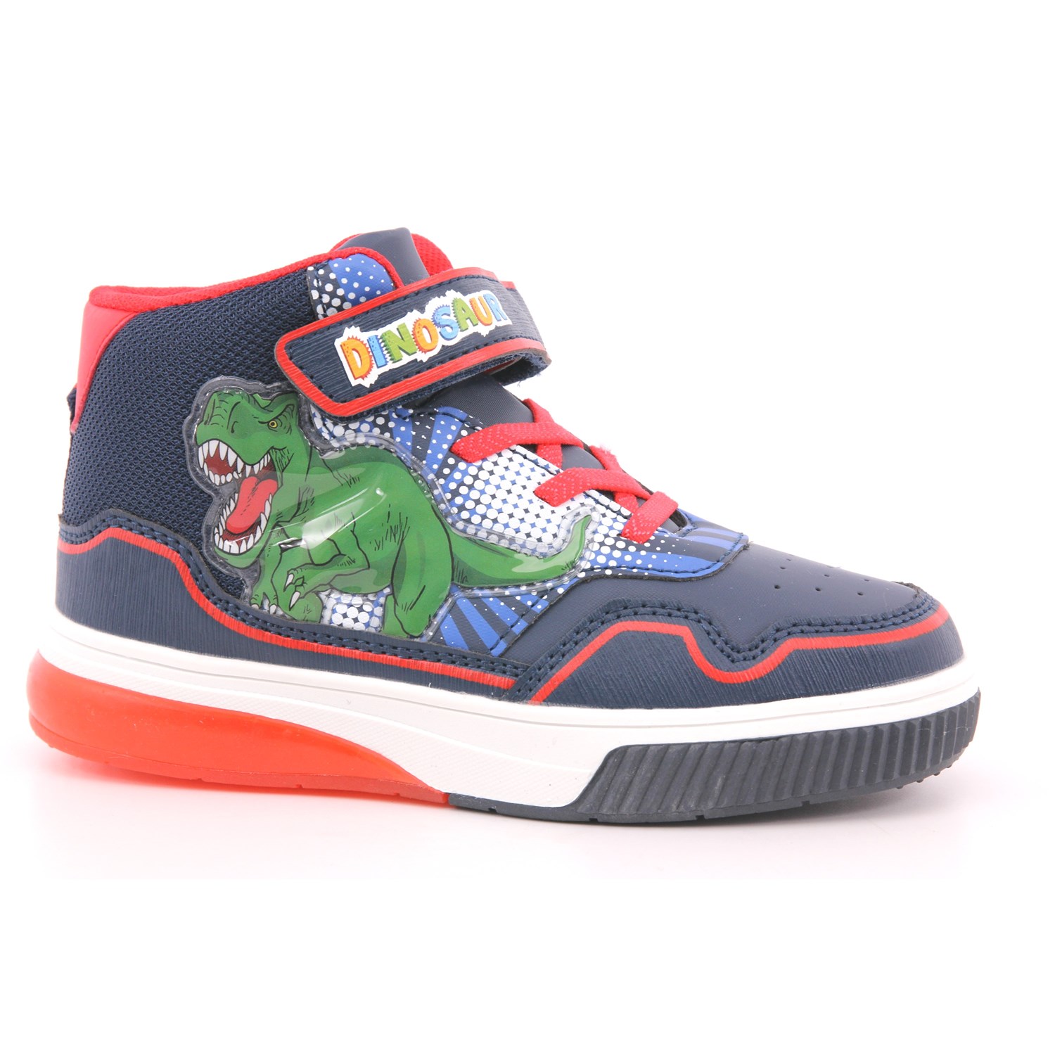 Scarpa Strappi + Elastico Dinosauro Bambino Blu Scarpa Strappi + Elastico Dinosauro Bambino Blu Scarpe 8 - S8020021S