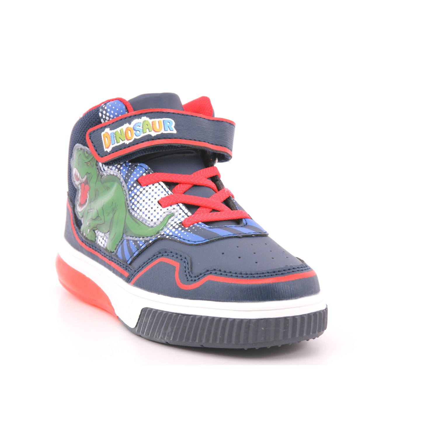 Scarpa Strappi + Elastico Dinosauro Bambino Blu Scarpa Strappi + Elastico Dinosauro Bambino Blu Scarpe 8 - S8020021S