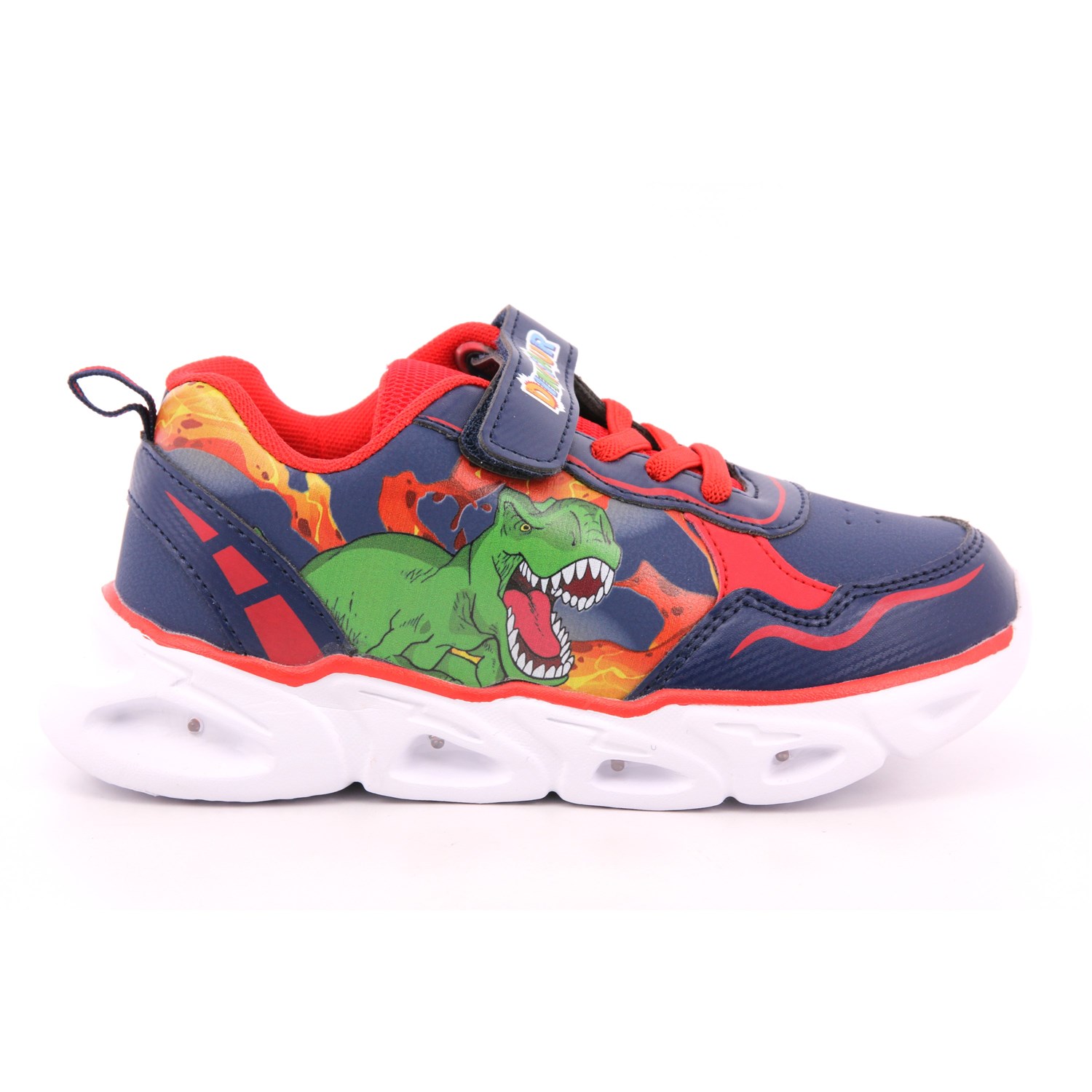 Scarpa Strappi + Elastico Dinosauro Bambino Blu Scarpa Strappi + Elastico Dinosauro Bambino Blu Scarpe 9 - S8020018S