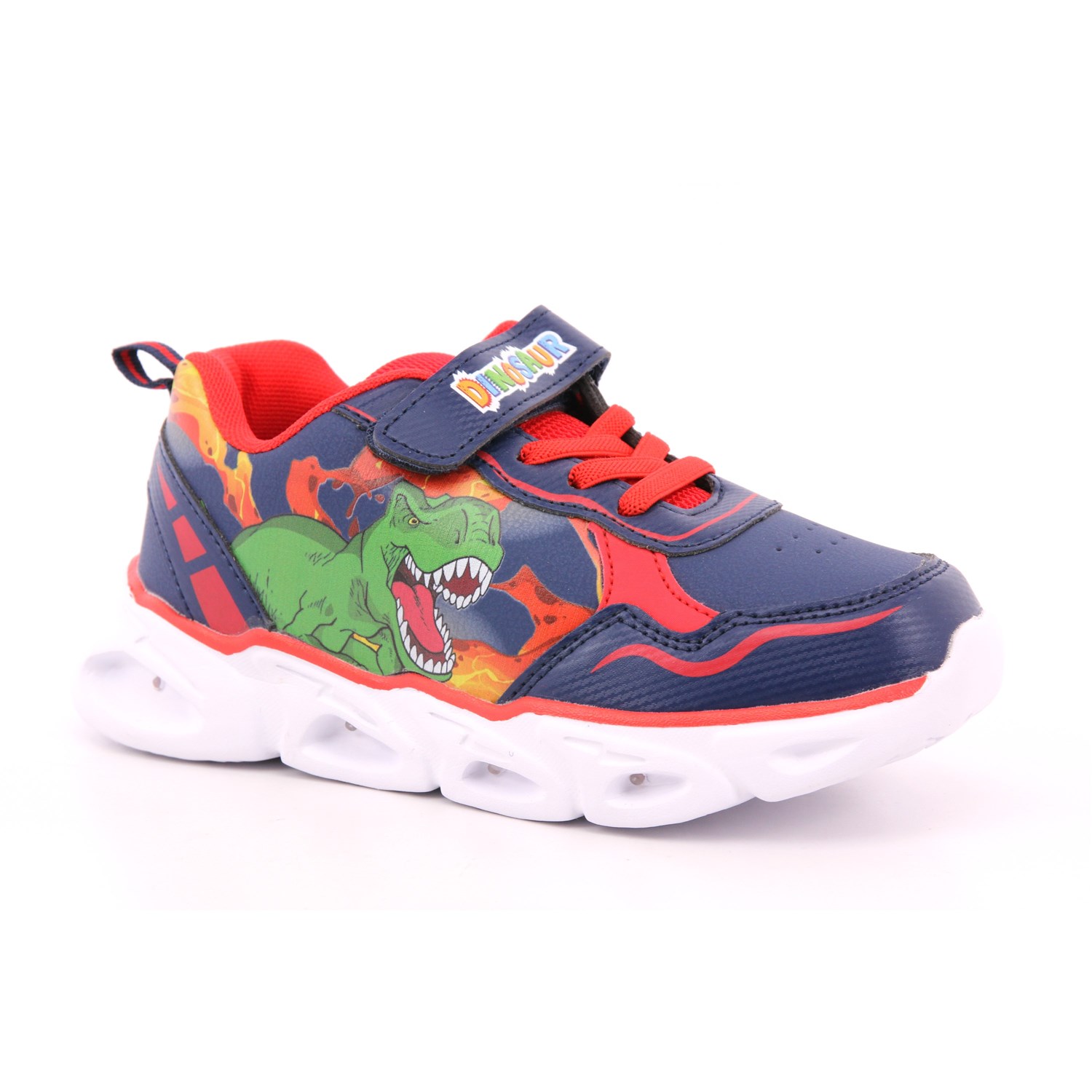 Scarpa Strappi + Elastico Dinosauro Bambino Blu Scarpa Strappi + Elastico Dinosauro Bambino Blu Scarpe 9 - S8020018S