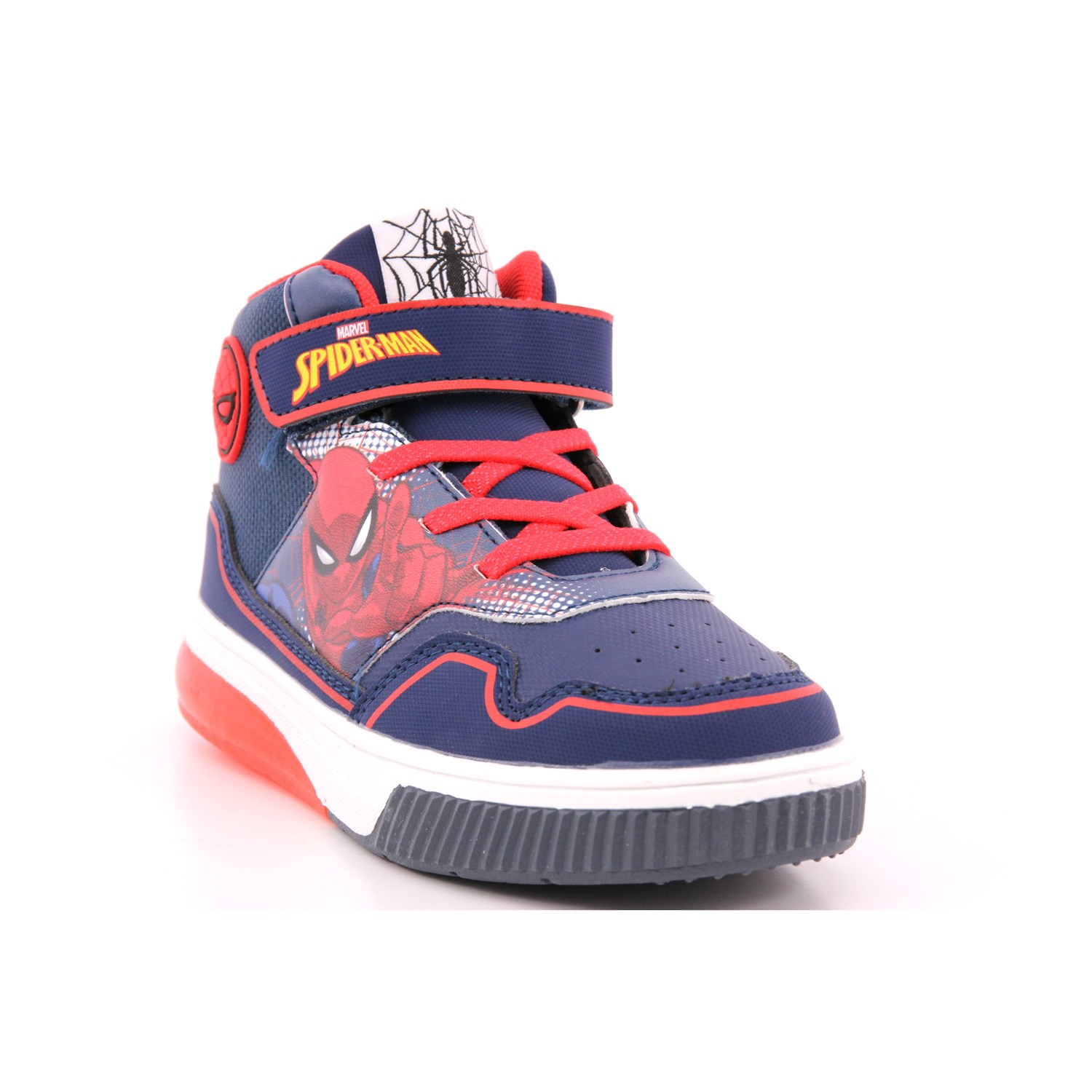 Scarpa Strappi + Elastico Spider Man Bambino Blu Scarpa Strappi + Elastico Spider Man Bambino Blu Scarpe 34 - R1310364S