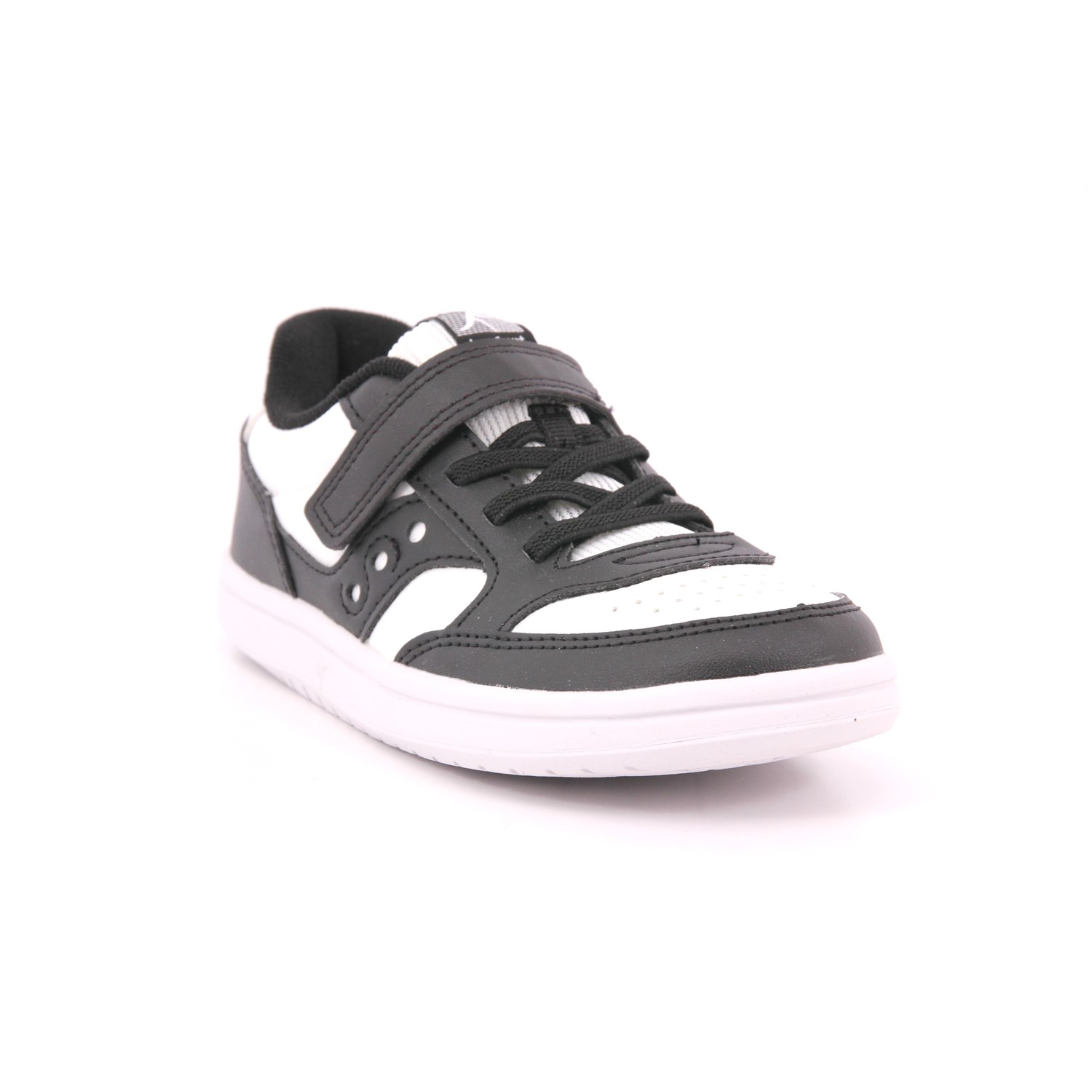 Scarpa Strappi + Elastico Saucony Bambino Bianco/nero Scarpa Strappi + Elastico Saucony Bambino Bianco/nero Scarpe 58 - SK267417