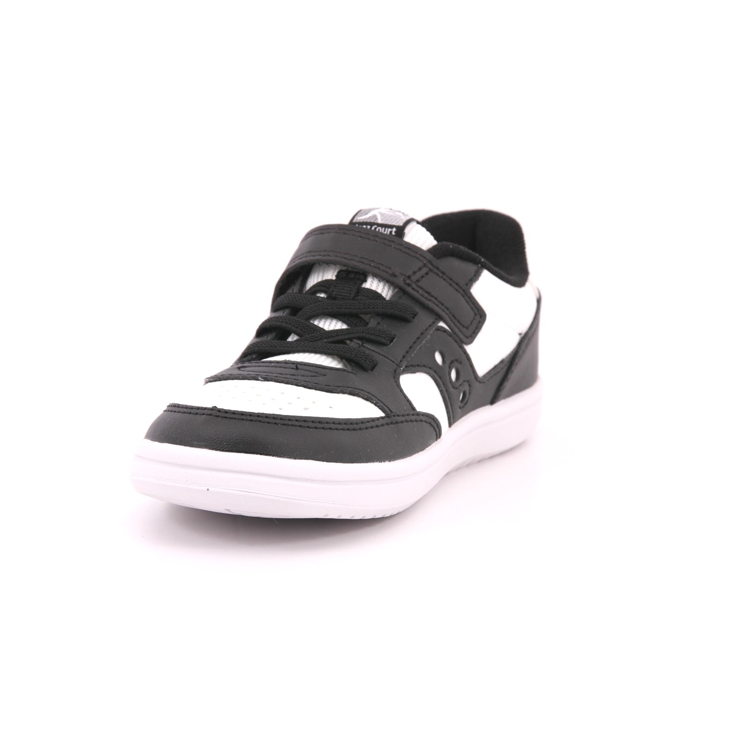 Scarpa Strappi + Elastico Saucony Bambino Bianco/nero Scarpa Strappi + Elastico Saucony Bambino Bianco/nero Scarpe 58 - SK267417