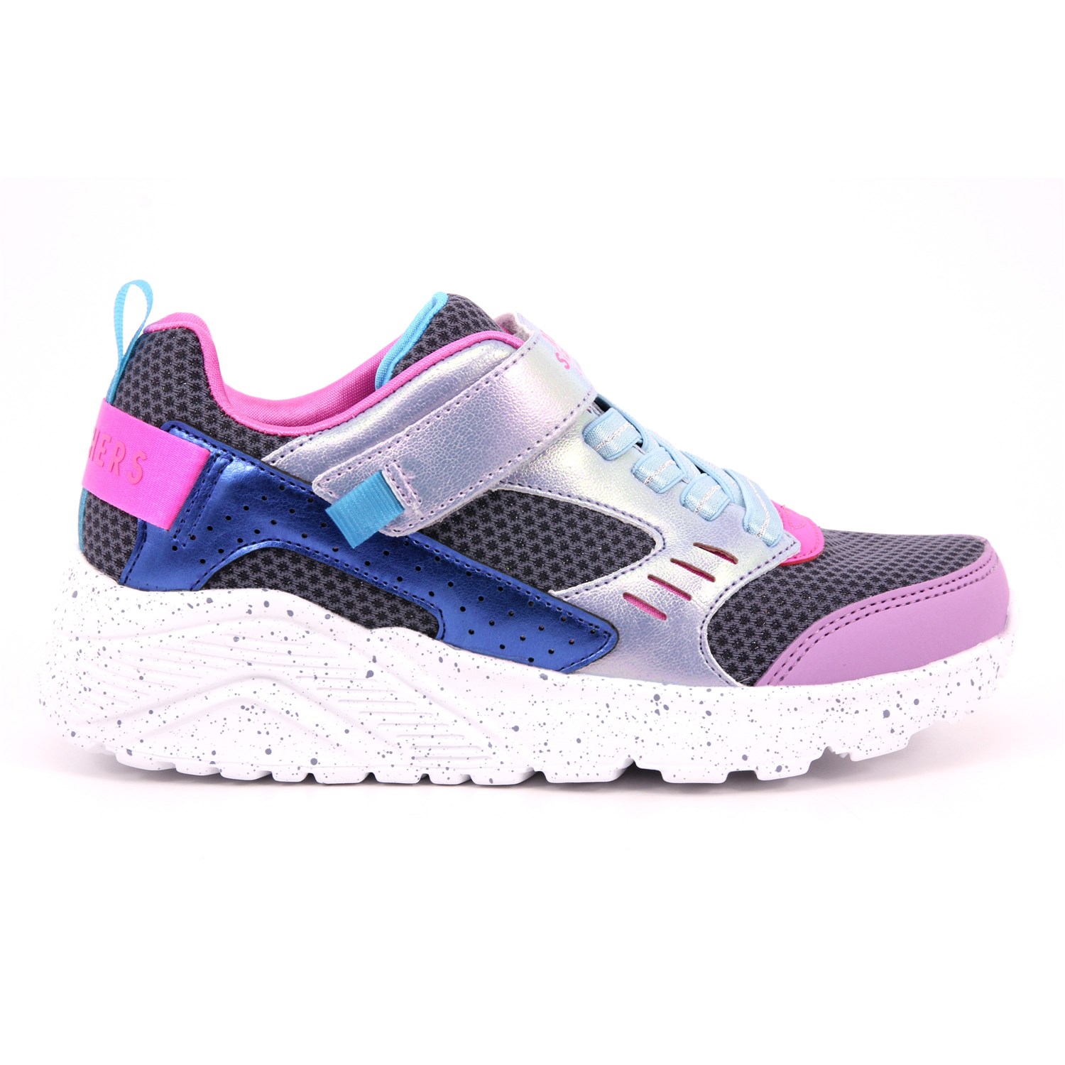 Scarpa Strappi + Elastico Skechers Bambina Lilla Scarpa Strappi + Elastico Skechers Bambina Lilla Scarpe 259 - 310464L