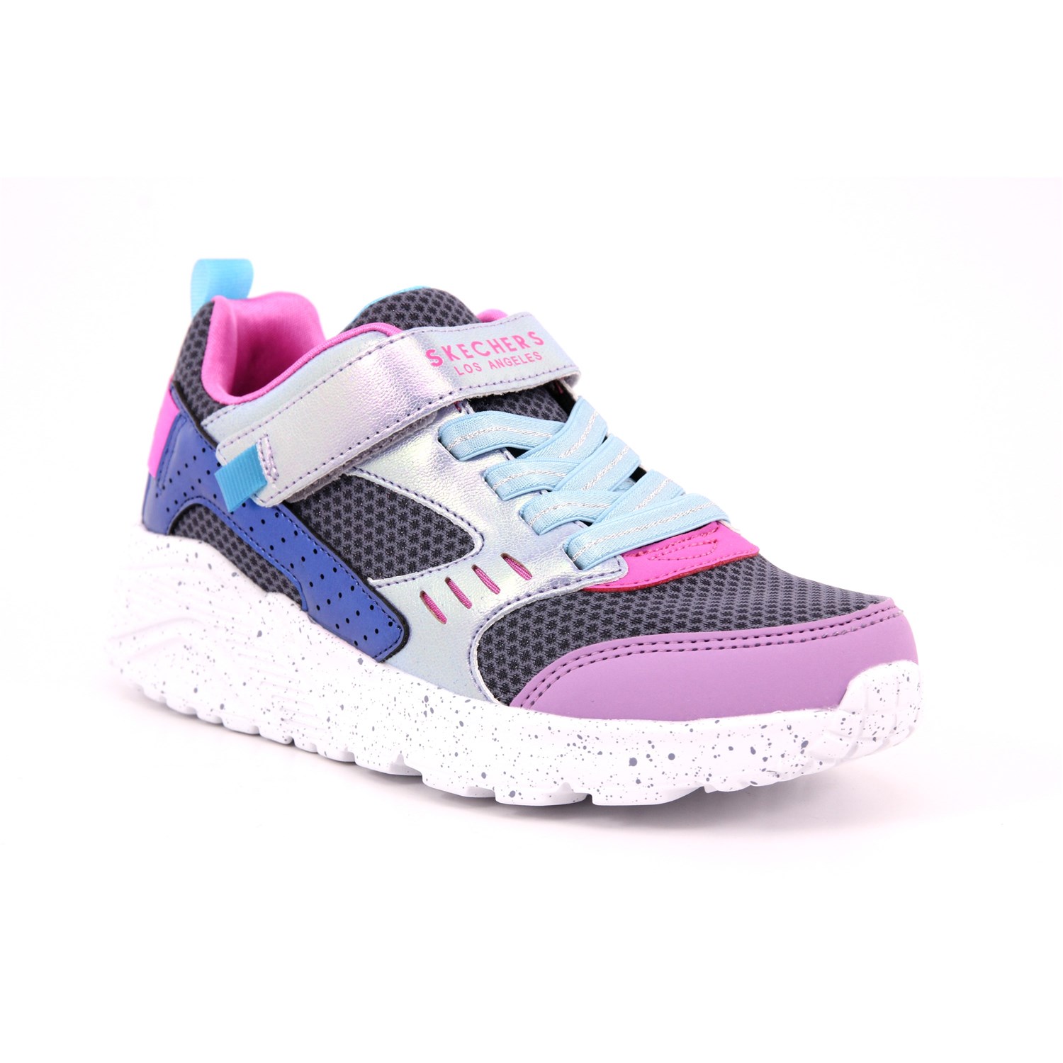 Scarpa Strappi + Elastico Skechers Bambina Lilla Scarpa Strappi + Elastico Skechers Bambina Lilla Scarpe 259 - 310464L