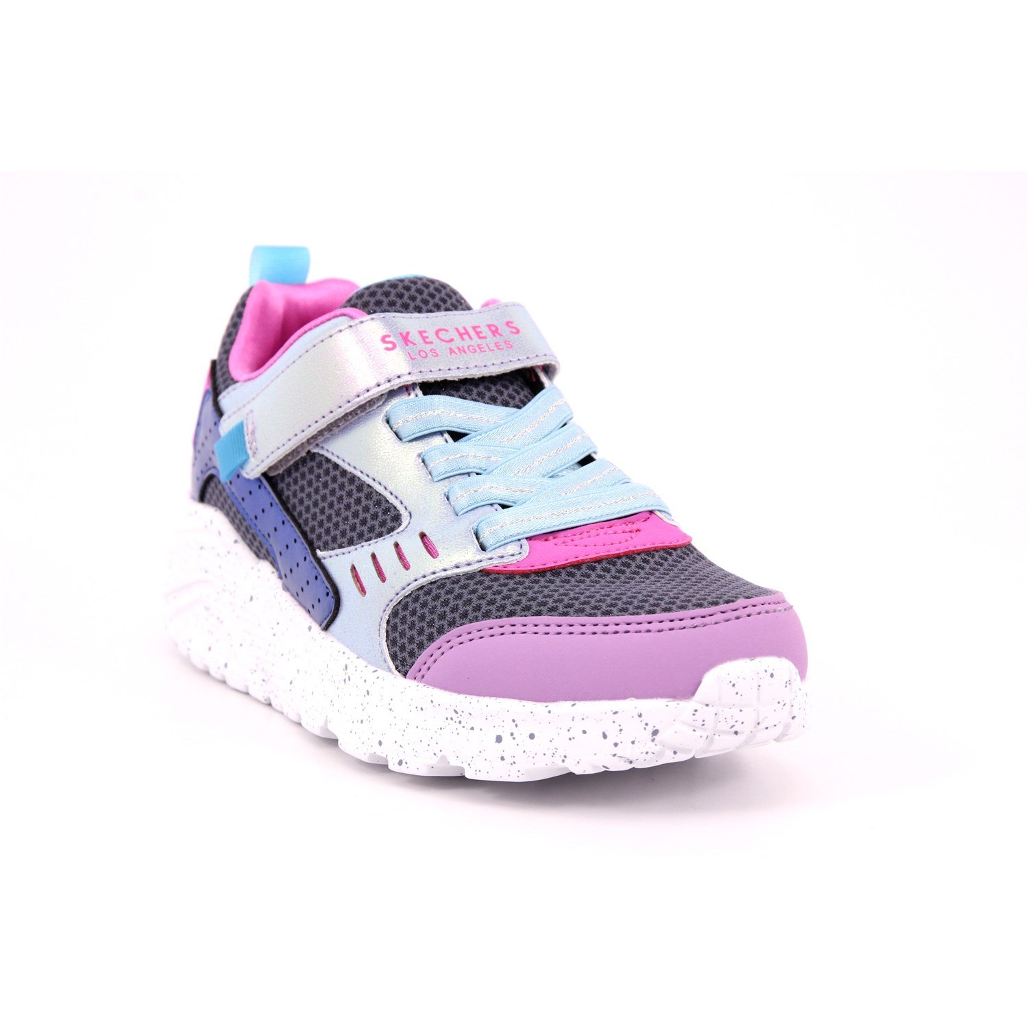 Scarpa Strappi + Elastico Skechers Bambina Lilla Scarpa Strappi + Elastico Skechers Bambina Lilla Scarpe 259 - 310464L