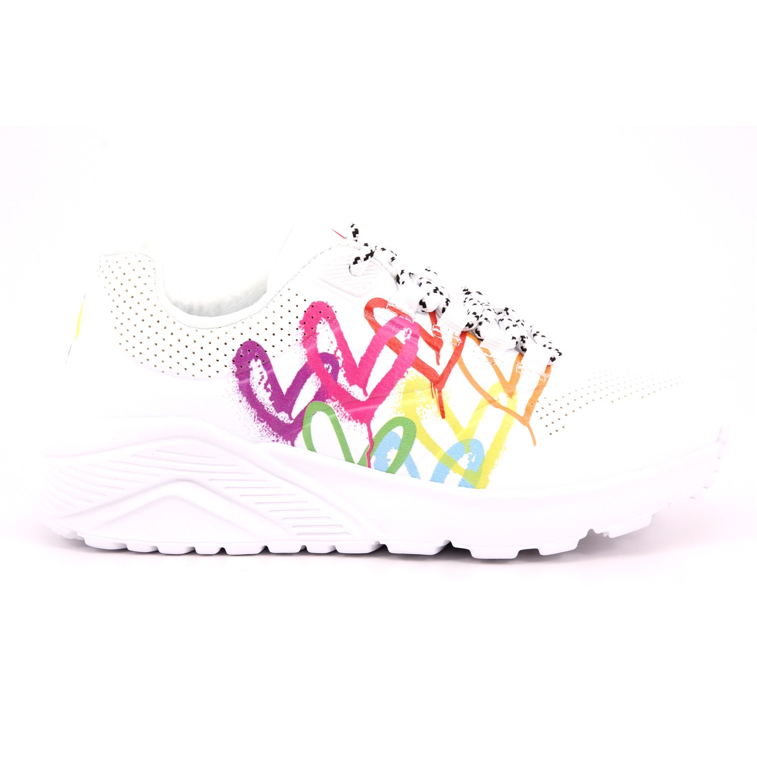 Scarpa Strappi + Elastico Skechers Bambina Bianco Scarpa Strappi + Elastico Skechers Bambina Bianco Scarpe 260 - 314061L