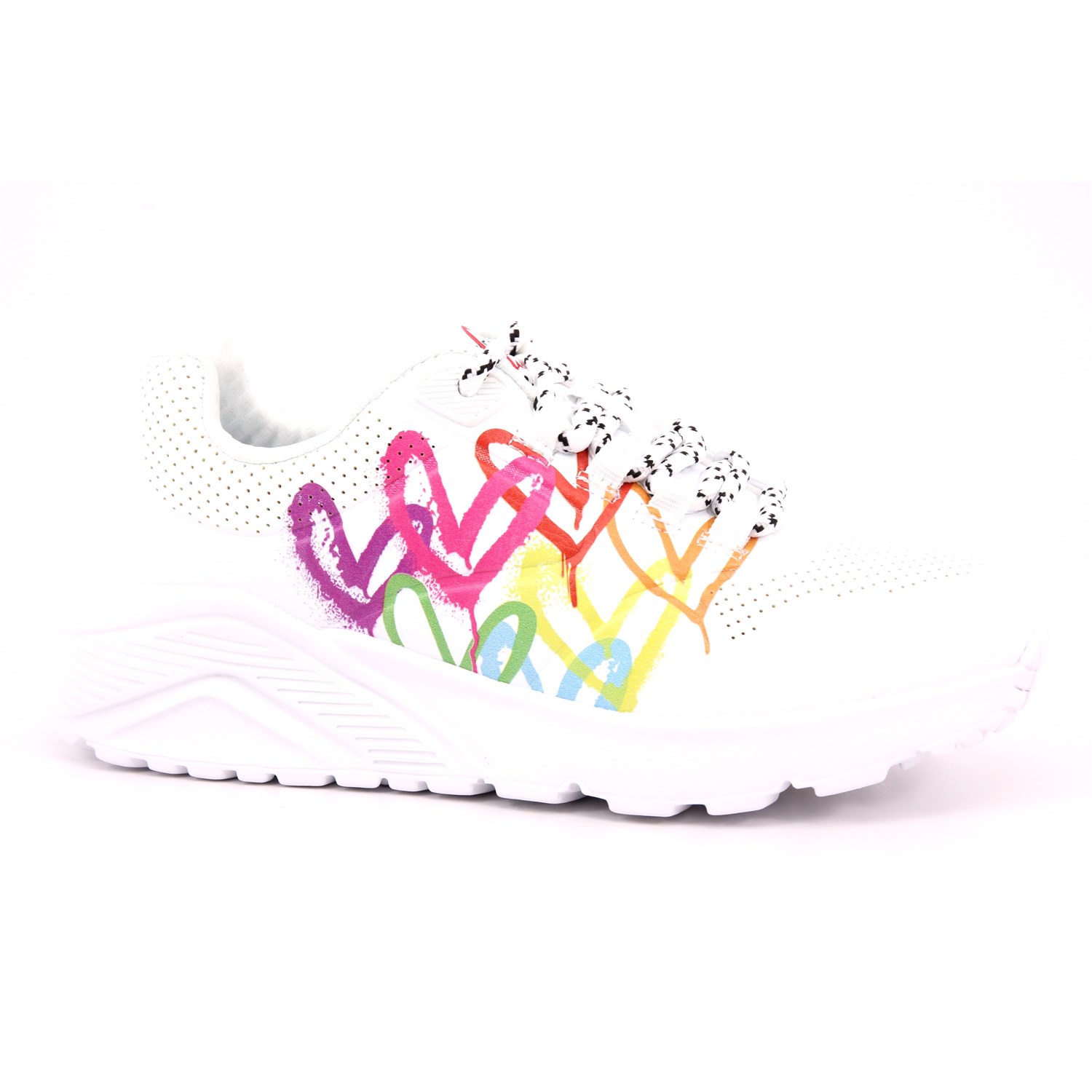 Scarpa Strappi + Elastico Skechers Bambina Bianco Scarpa Strappi + Elastico Skechers Bambina Bianco Scarpe 260 - 314061L
