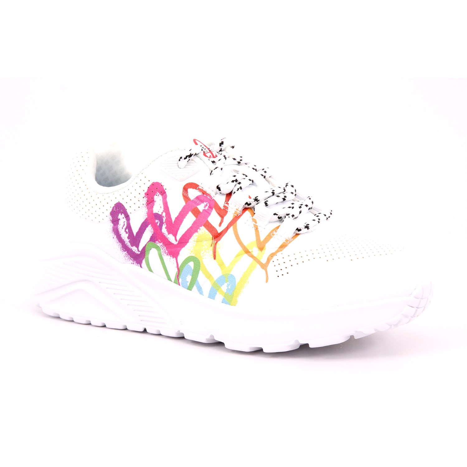Scarpa Strappi + Elastico Skechers Bambina Bianco Scarpa Strappi + Elastico Skechers Bambina Bianco Scarpe 260 - 314061L