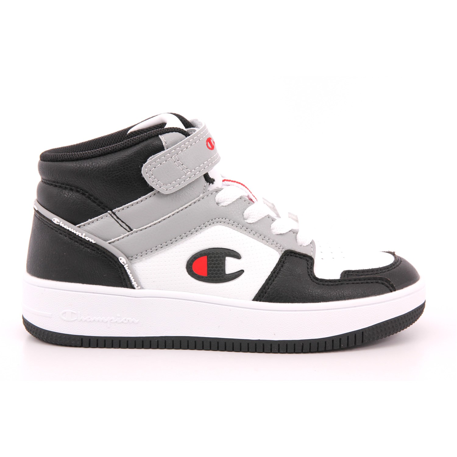 Scarpa Strappi + Elastico Champion Bambino Bianco Scarpa Strappi + Elastico Champion Bambino Bianco Scarpe 1053 - S32412