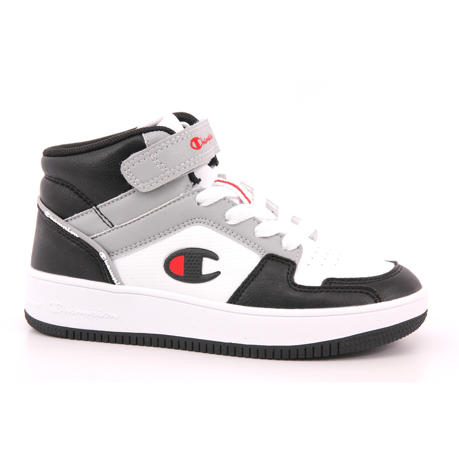 Scarpa Strappi + Elastico Champion Bambino Bianco Scarpa Strappi + Elastico Champion Bambino Bianco Scarpe 1053 - S32412