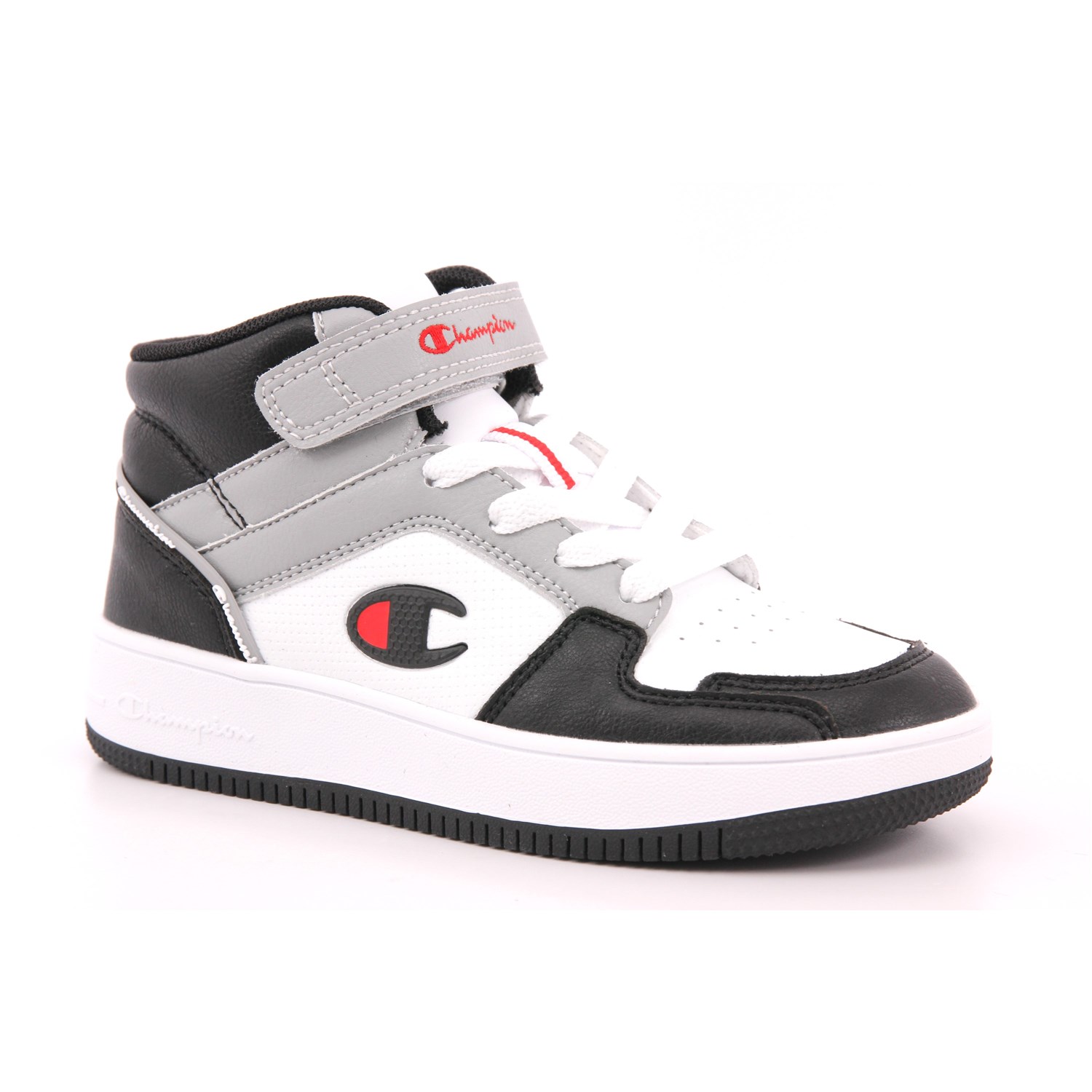 Scarpa Strappi + Elastico Champion Bambino Bianco Scarpa Strappi + Elastico Champion Bambino Bianco Scarpe 1053 - S32412